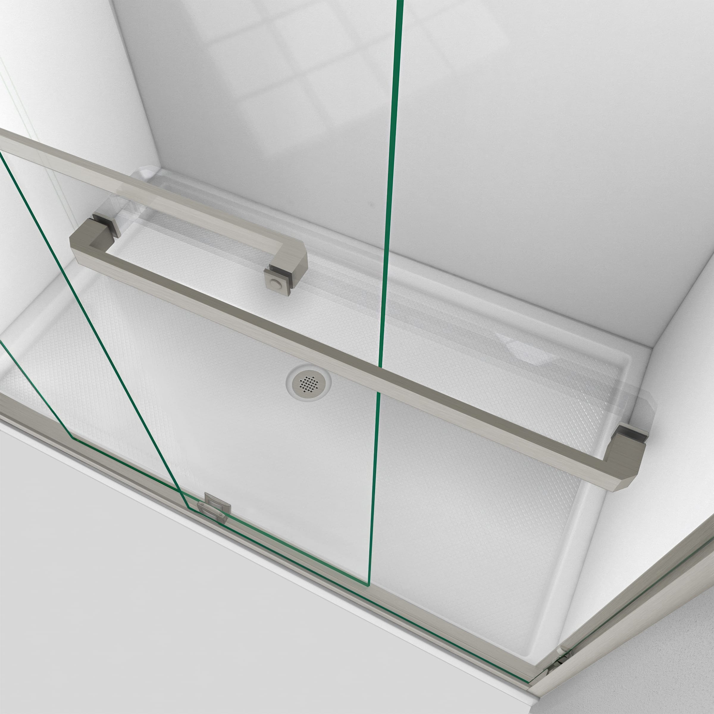 DreamLine Encore 56 - 60 inch W x 58 inch H Semi-Frameless Bypass