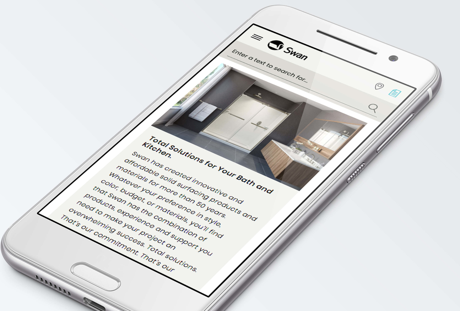 Swan: New Website Swan: New website build.