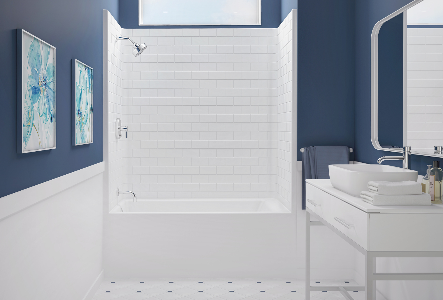 Hamilton Tub Showers Features.