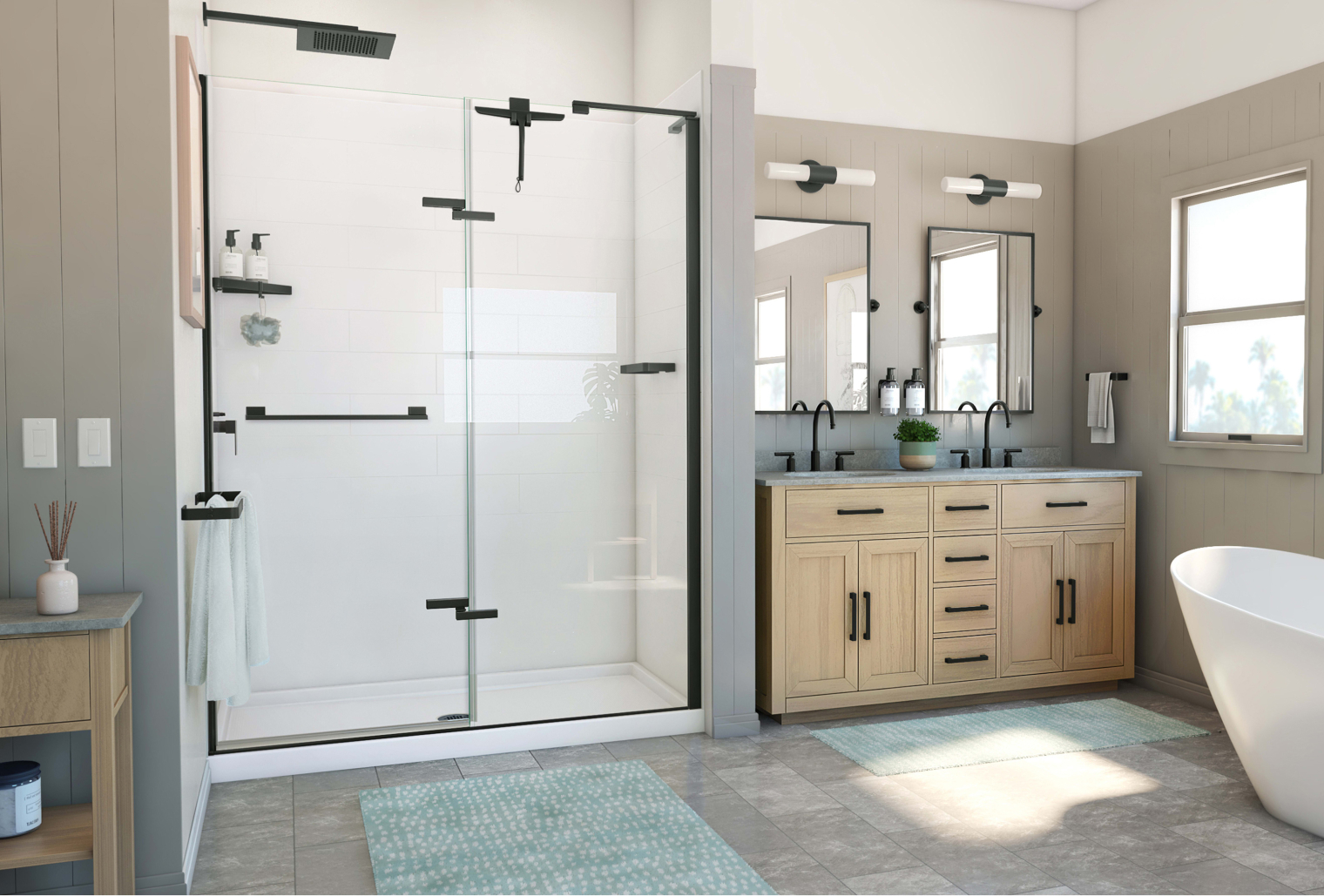 Bathroom Accessories - Shower Seats, Grab Bars, Storage and