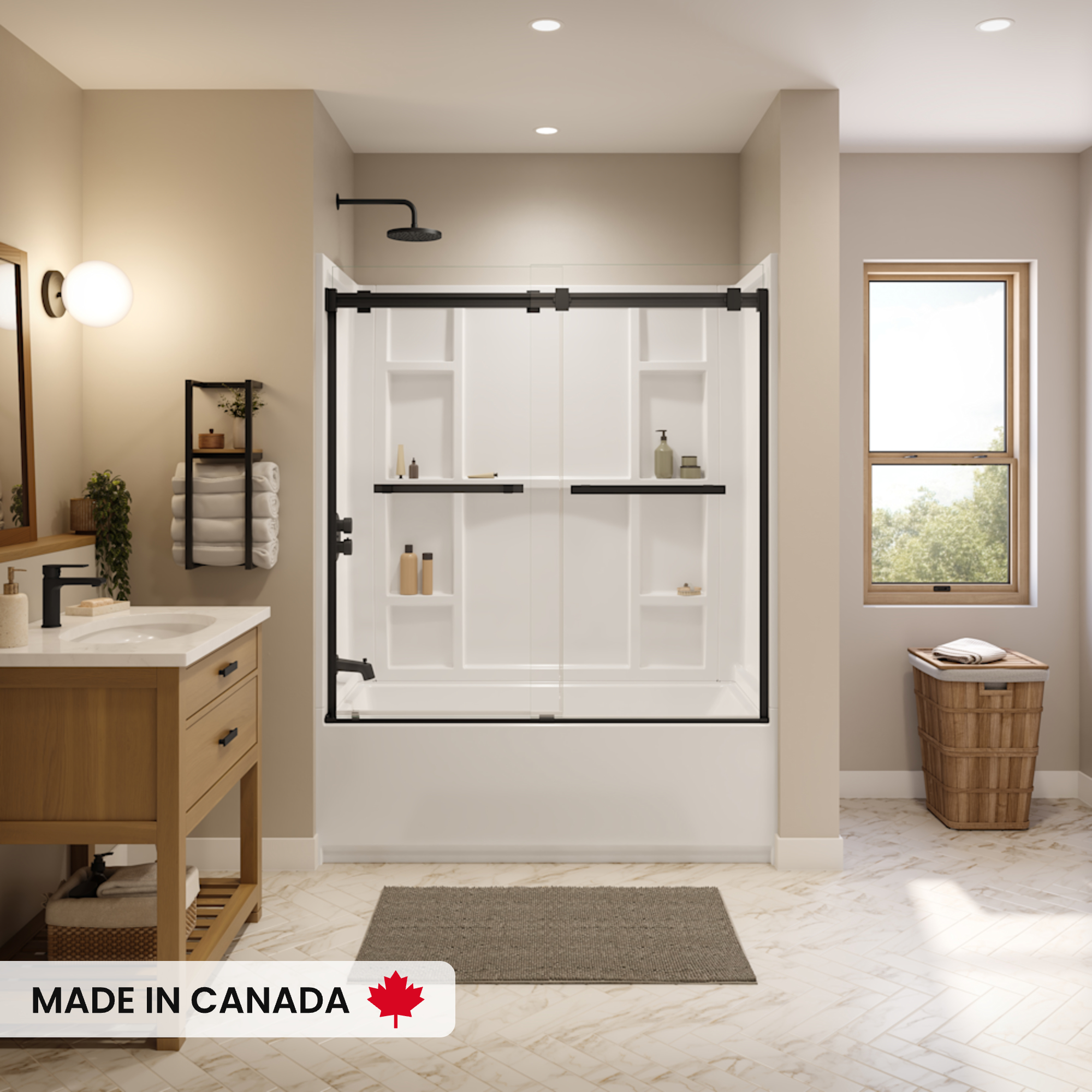MAAX-INTERFLO-TUB-SHOWER-6030-DUEL-MB-DECO