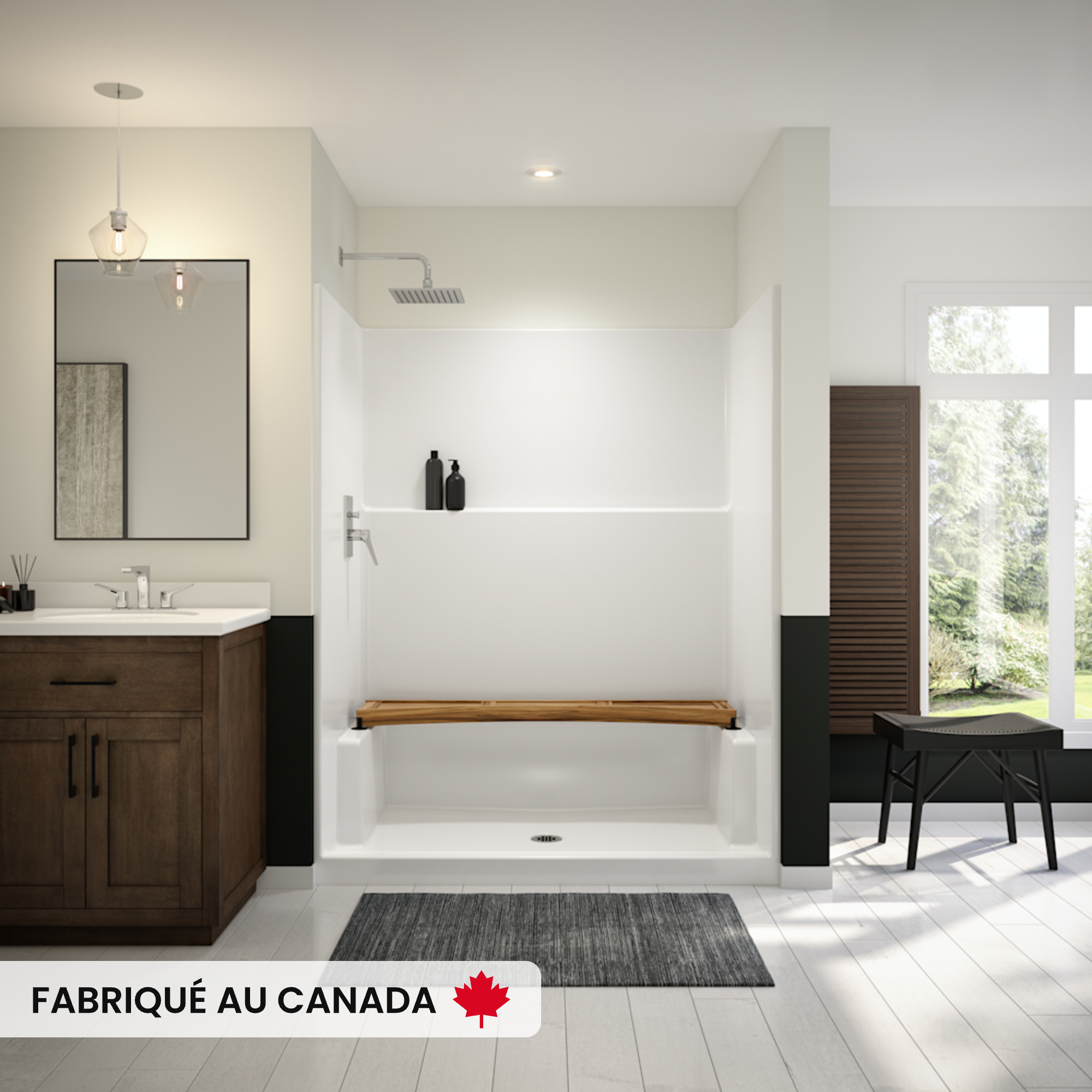 MAAX-6036-SHOWER-ICON-SMOOTHWALLS-WHITE-DECOR-CURVED-BENCH