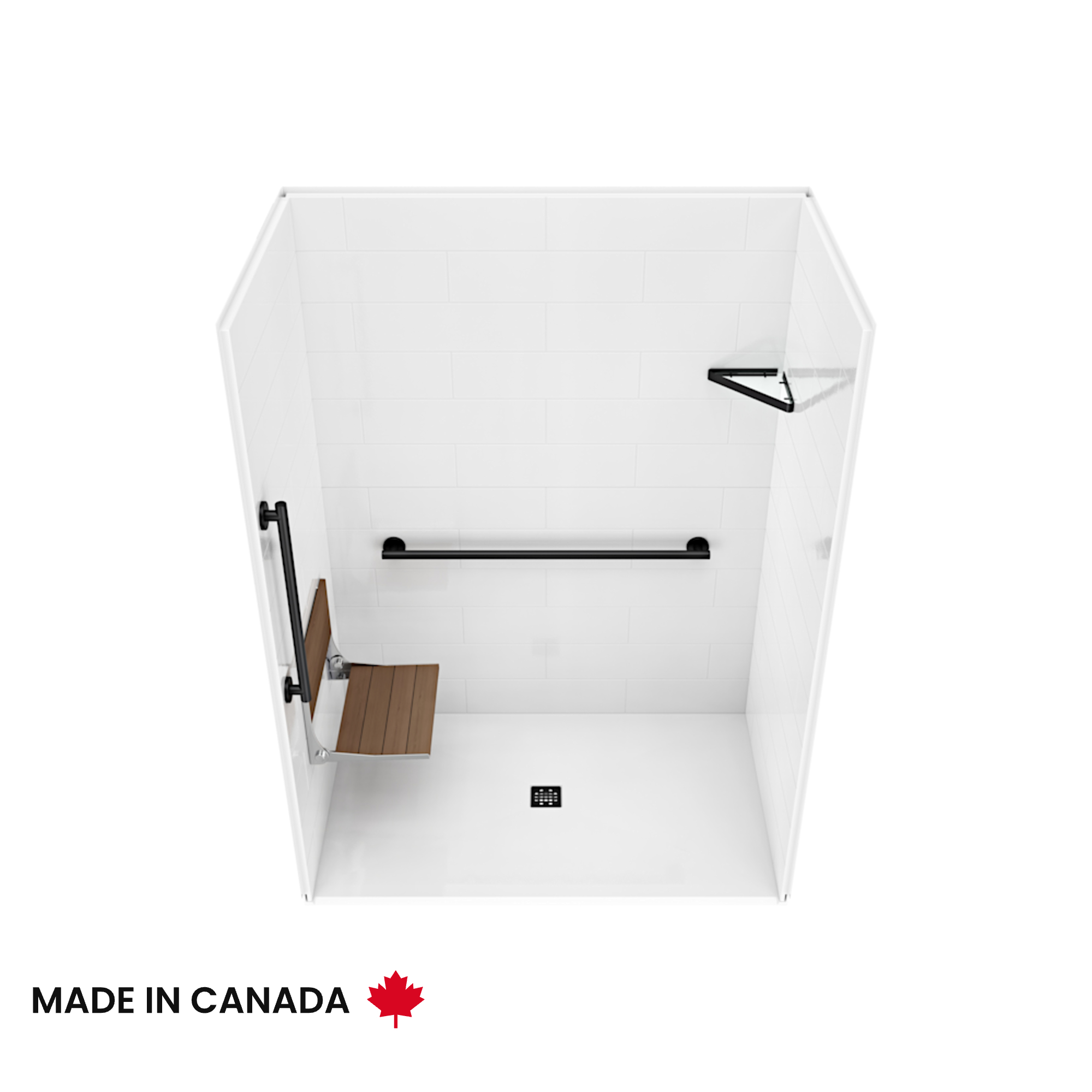 MAAX-ACOLYTE-107933-BASE-6238-PREMIUM-MB-CENTER-DRAIN-WALL-KIT-CROP-TOP