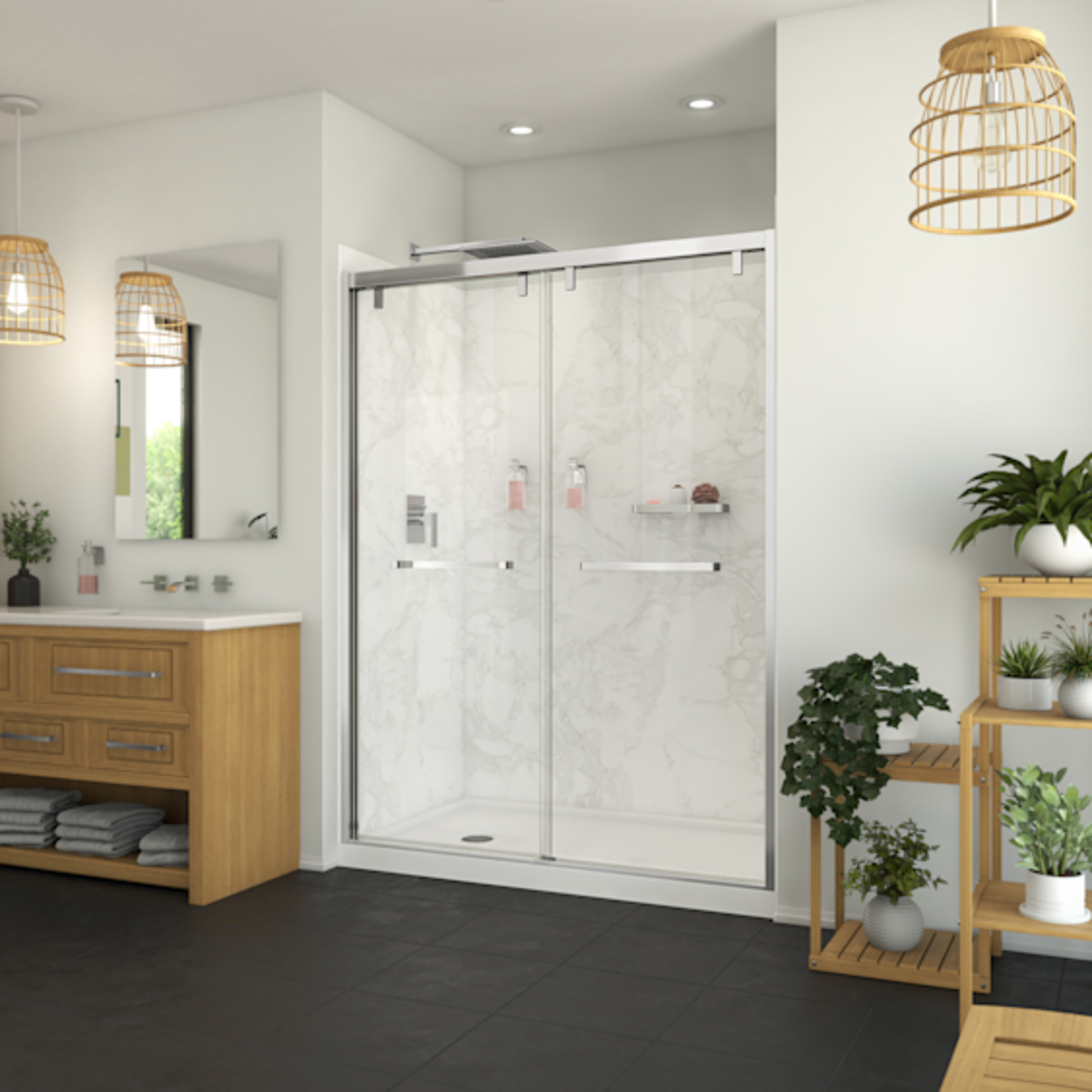 MAAX-ROKA-BASE-6036-WH-UTILE-CALCUTTA-ALC-LH-CH-DOOR-DECO-W