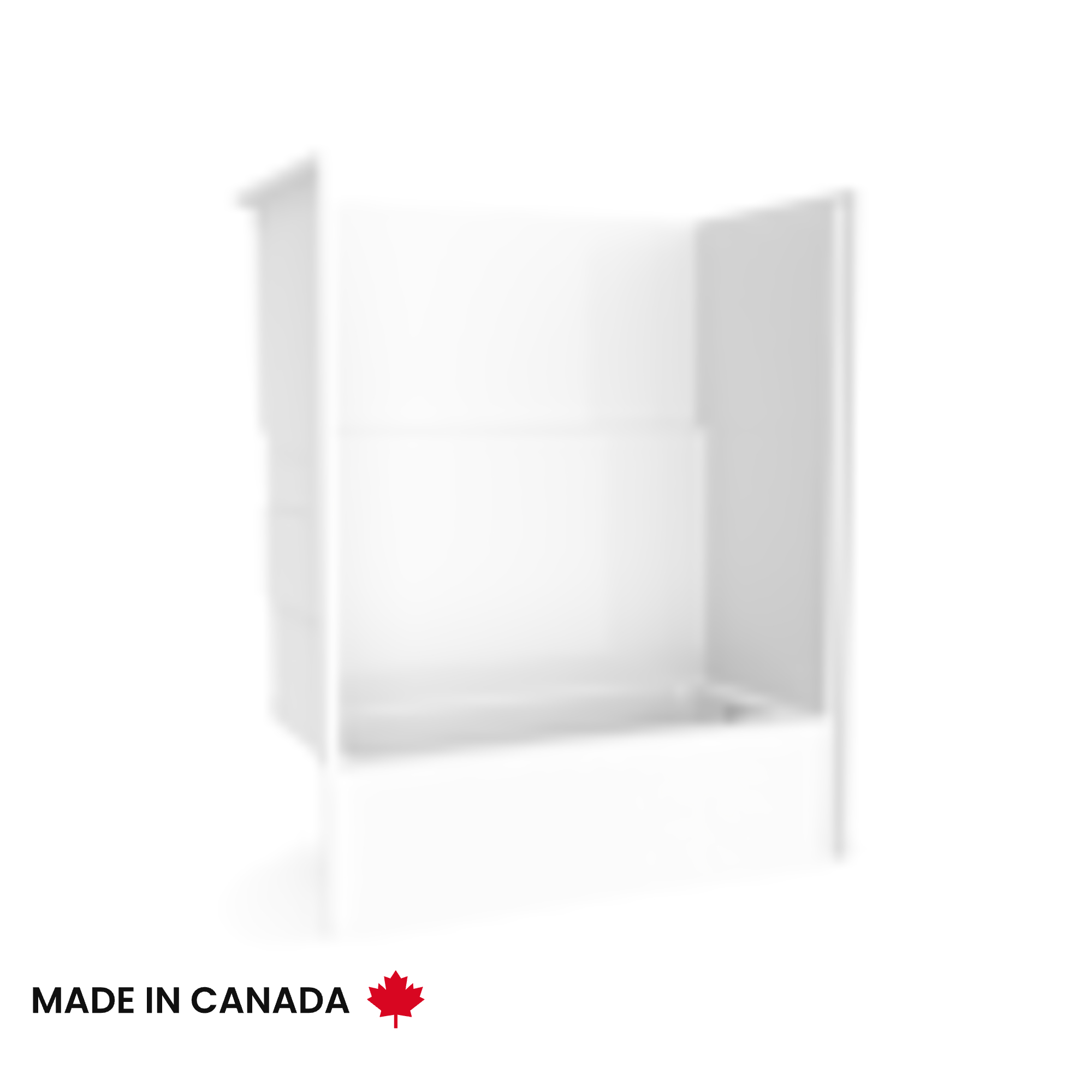 Galatea TS6032X AFR AcrylX™ Alcove Left Hand Drain One-Piece Tub