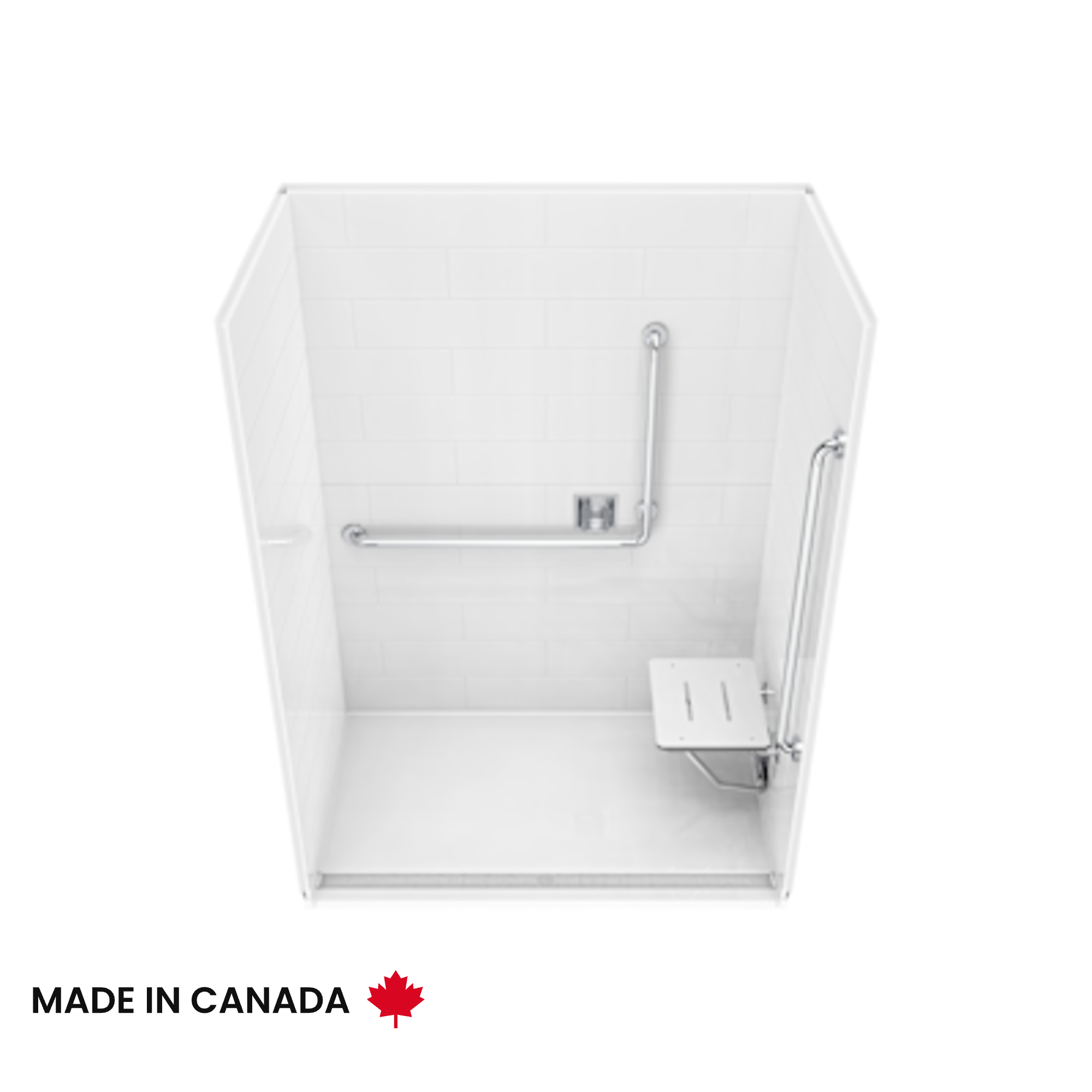 MAAX-ACOLYTE-141510-BASE-6238-NBC-WH-TRENCH-DRAIN-WALL-KIT-CROP-TOP-OBC