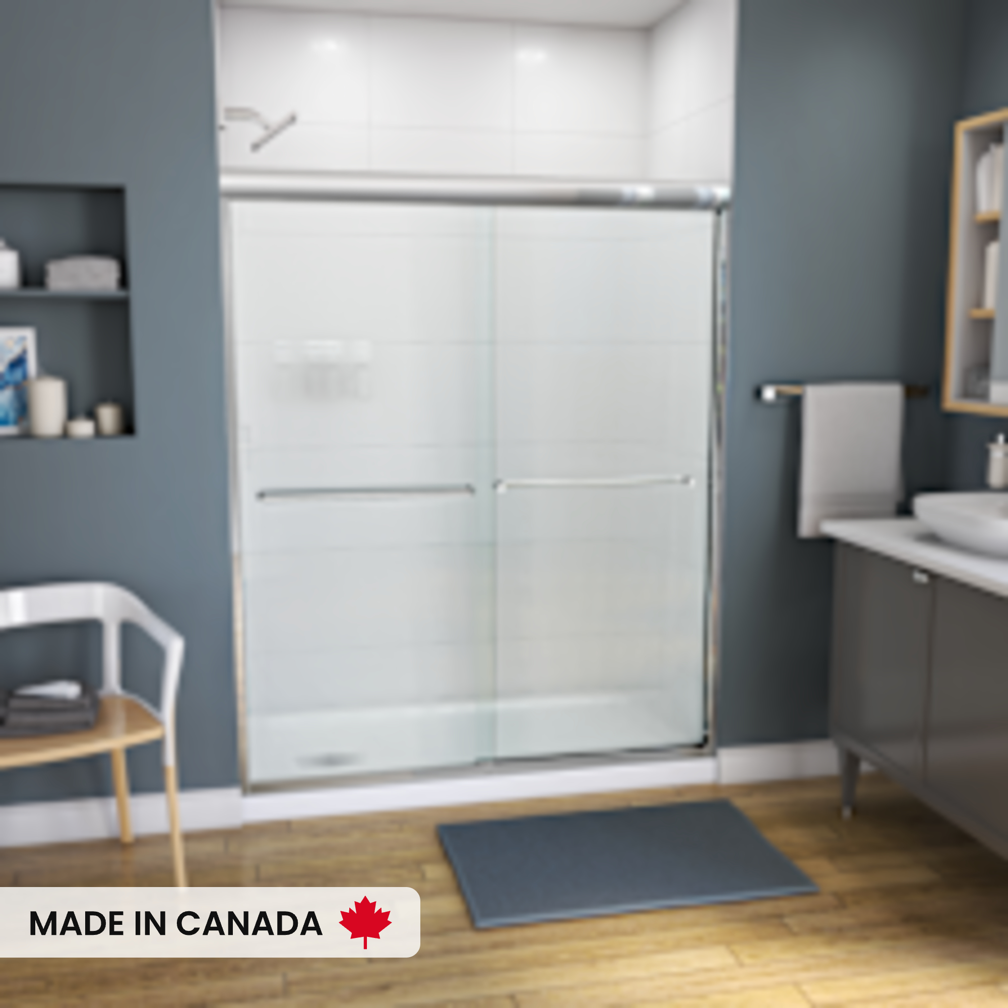 MAAX-KAMELEON-59W-SHOWER-DOOR-RS739-FLUTED-CH