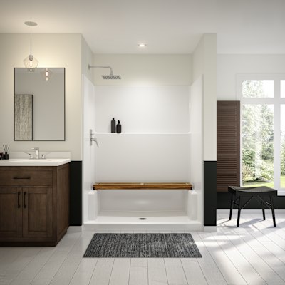 MAAX-6036-SHOWER-ICON-SMOOTHWALLS-WHITE-DECOR-STRAIGHT-BENCH