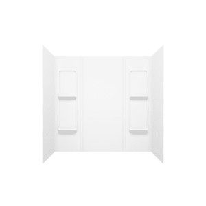 Pro Elite 600 61 x 32 Polystyrene Glue up Five-Piece Tub Wall Surround