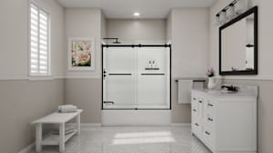 Americast by Bootz 60 x 30 Alcove Bathtub