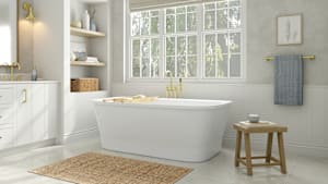 Freedom Acrylic 68  x  34 Freestanding Bathtub