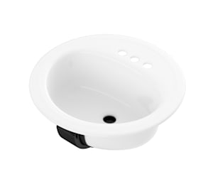 Laurel 19 x 19 Porcelain Enamel Studmount Sink