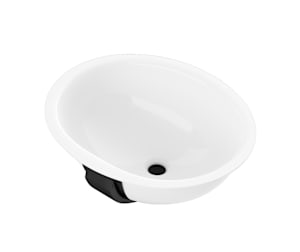 Orchid 16 x 19 Porcelain Enamel Undermount Sink