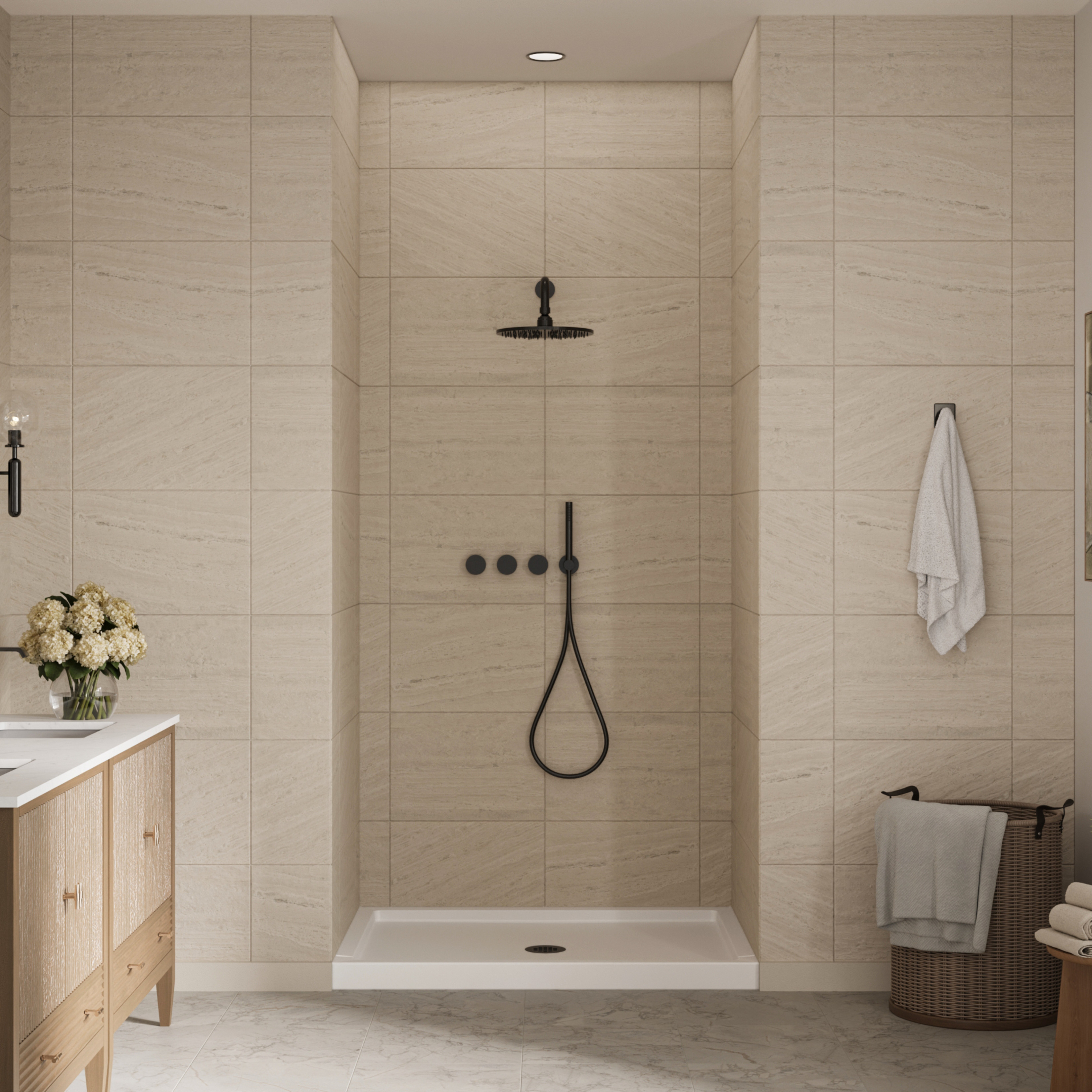 CLARION-SB4836P-PROLINE-SHOWER-BASE-DECOR