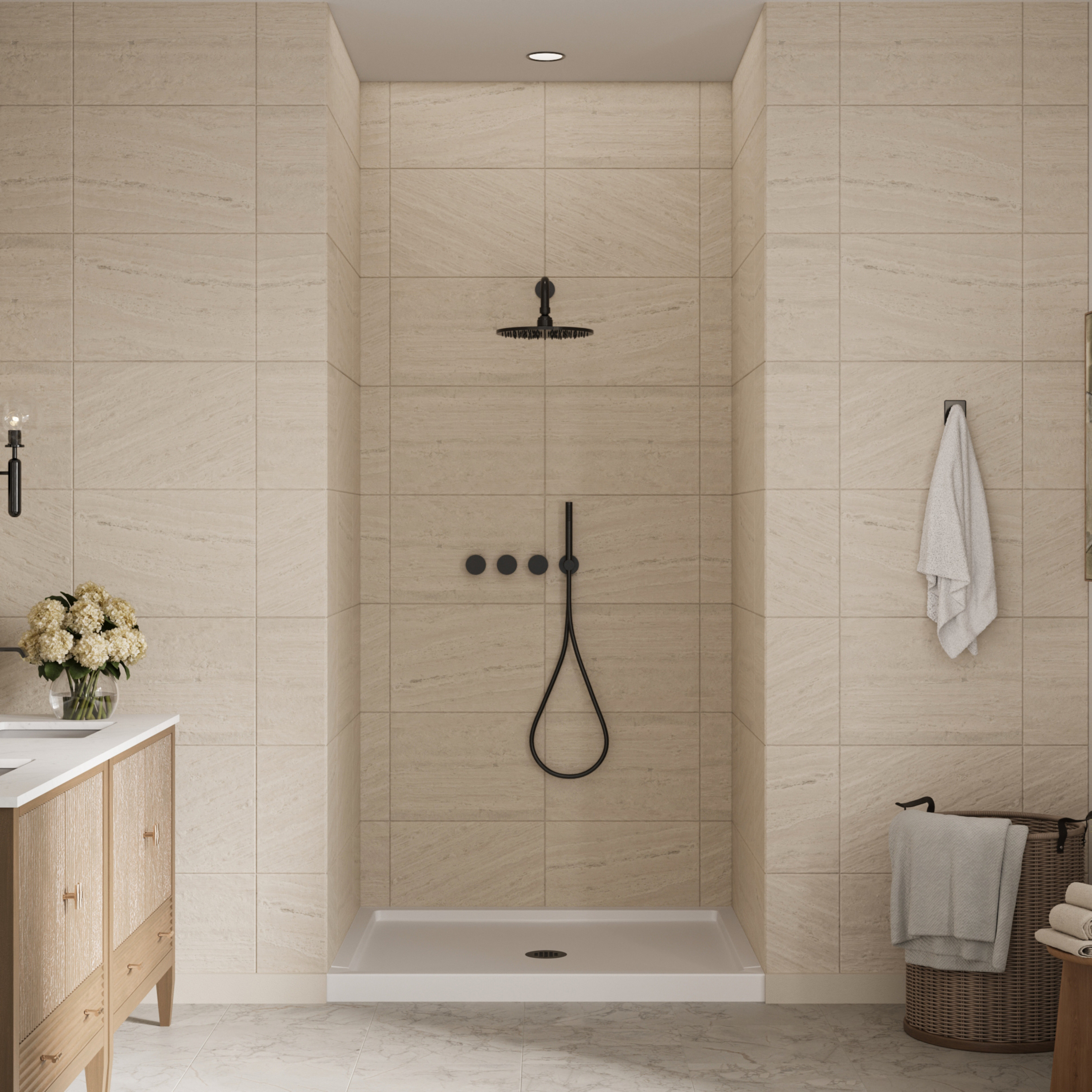 CLARION-SB4842P-PROLINE-SHOWER-BASE-DECOR