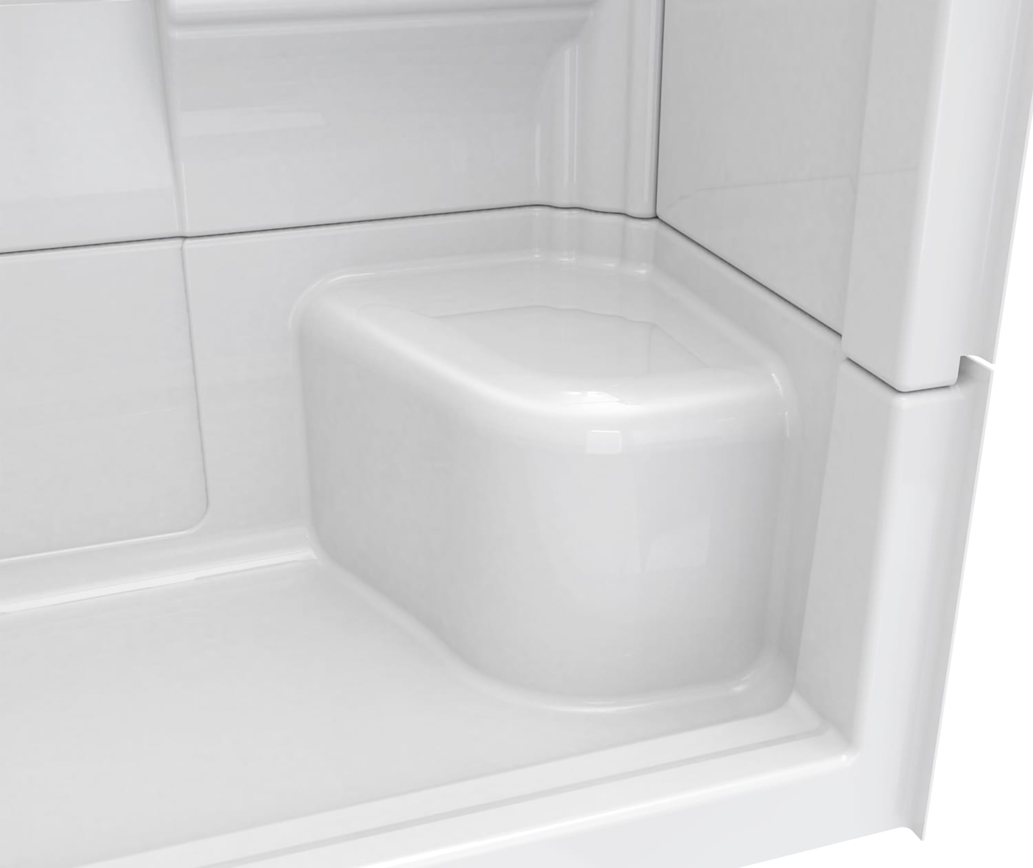 ✳︎Rena✳︎ Almedia 60 X 30 AcrylX Alcove Left-Hand Drain Four-Piece