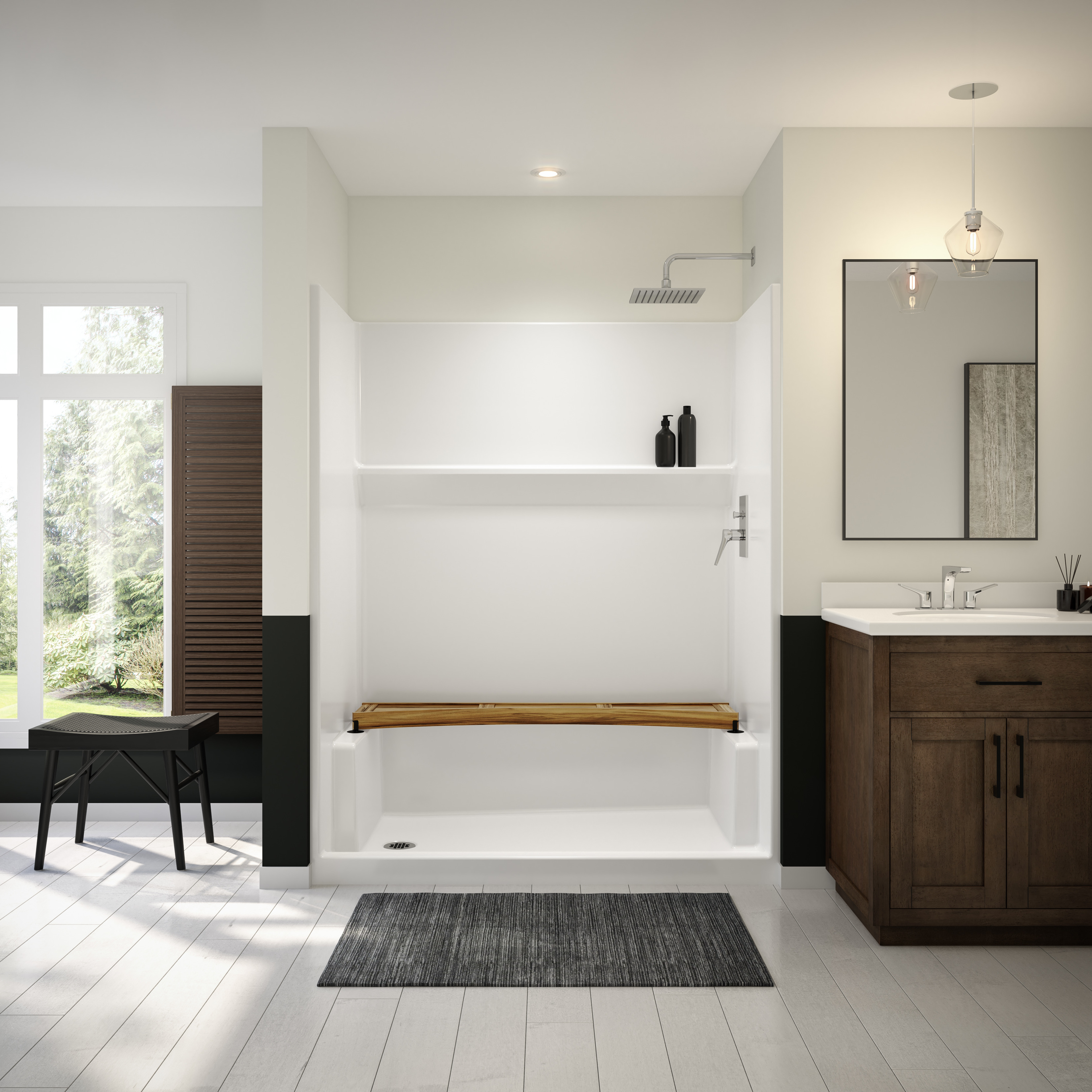 MAAX-6030-SHOWER-ICON-SMOOTHWALLS-WHITE-DECOR-CURVED-BENCH