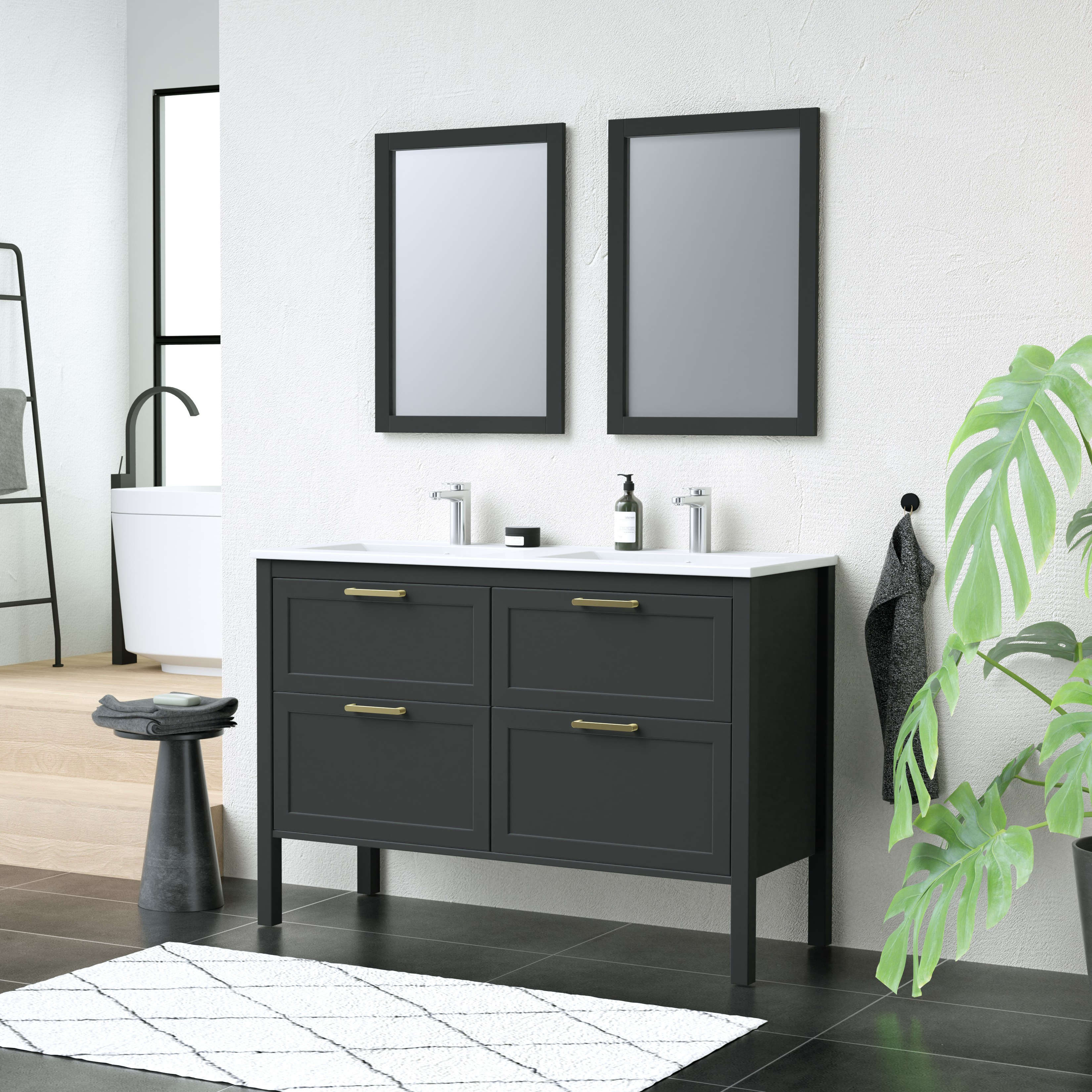 MAAX-OPALINE-VANITY-48-BLK-GLD-DECO1-SIDE