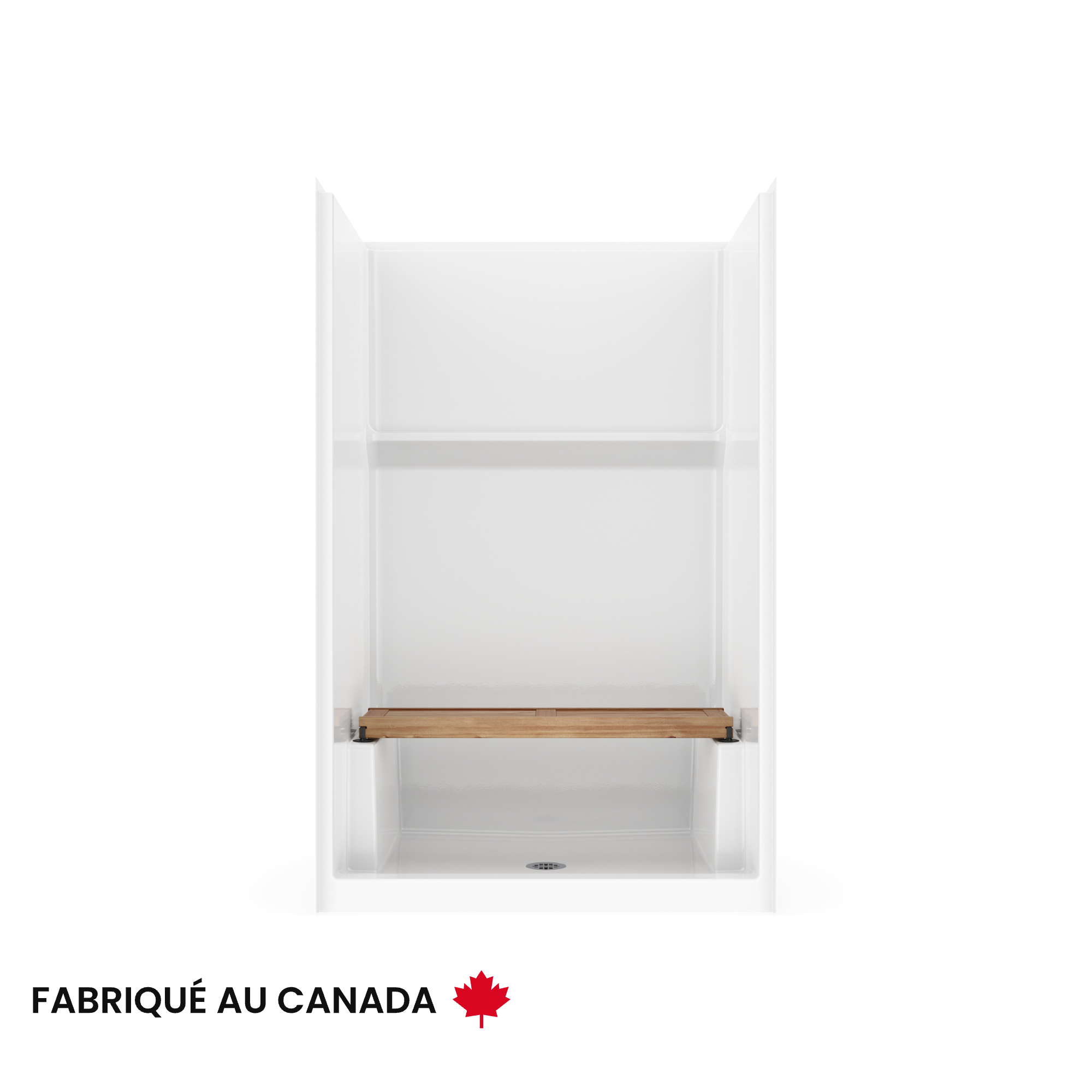 ICON-SMOOTH-WALLS-SHOWER-4834-TEAK-SEAT-STRAIGHT-CENTERED-WHT-CROP-FRONT