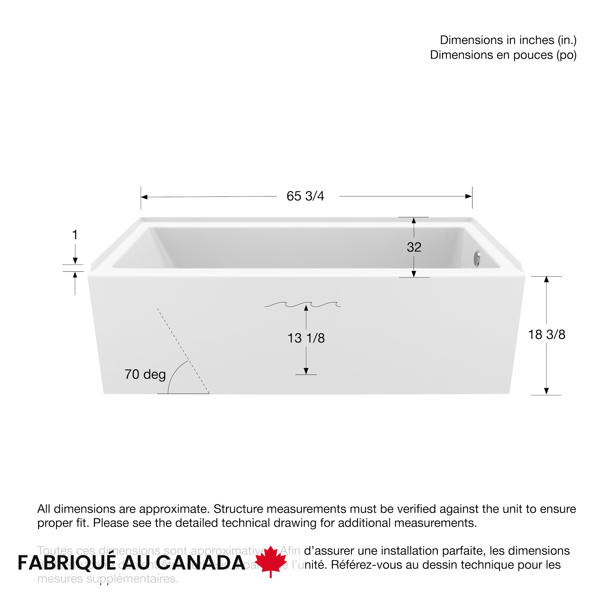 MAAX-RUBIX-6632-IFS-RH-WHT-DIM