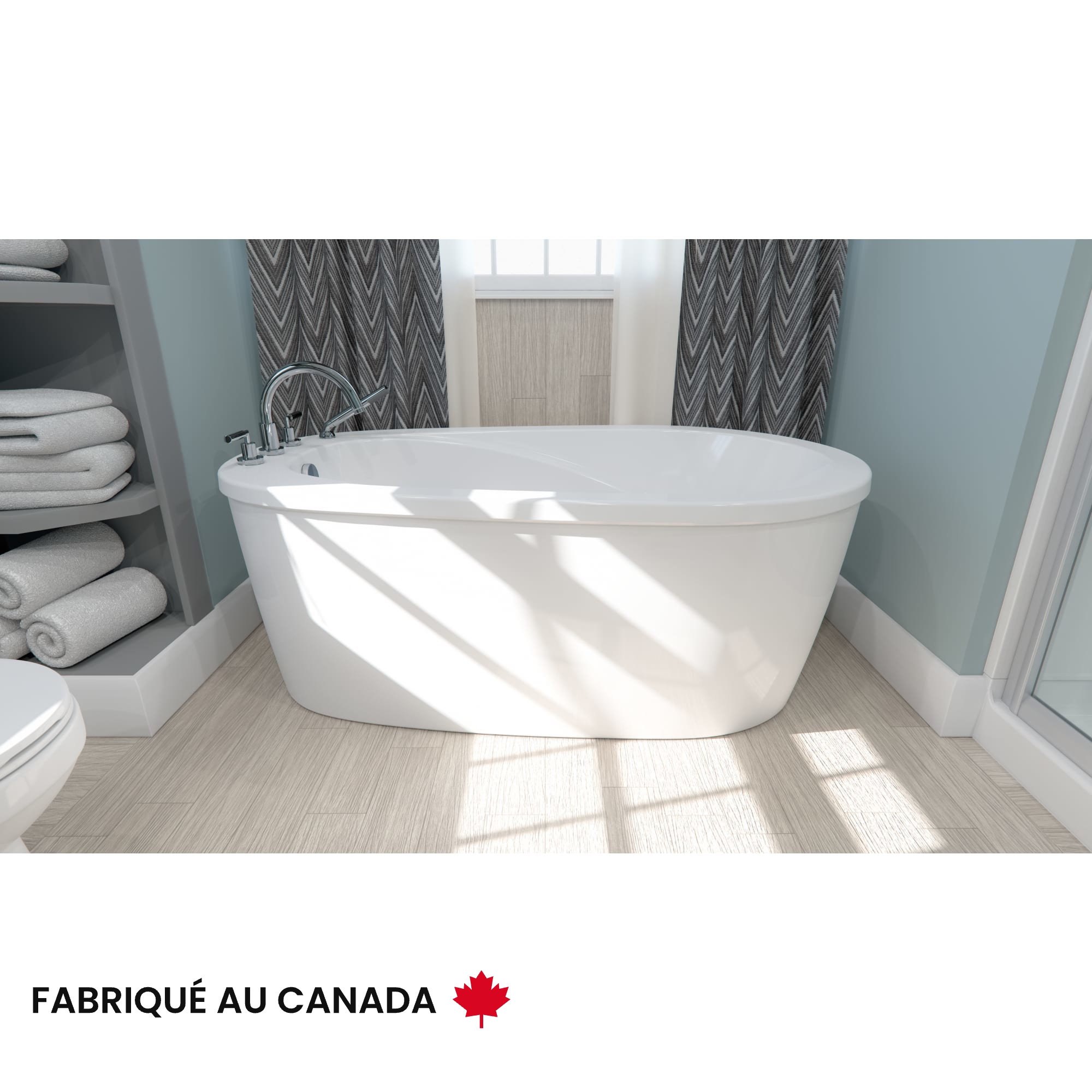 VAPORA-F2-FS-TUB-WHT-DECO-TEMP-IMAGE