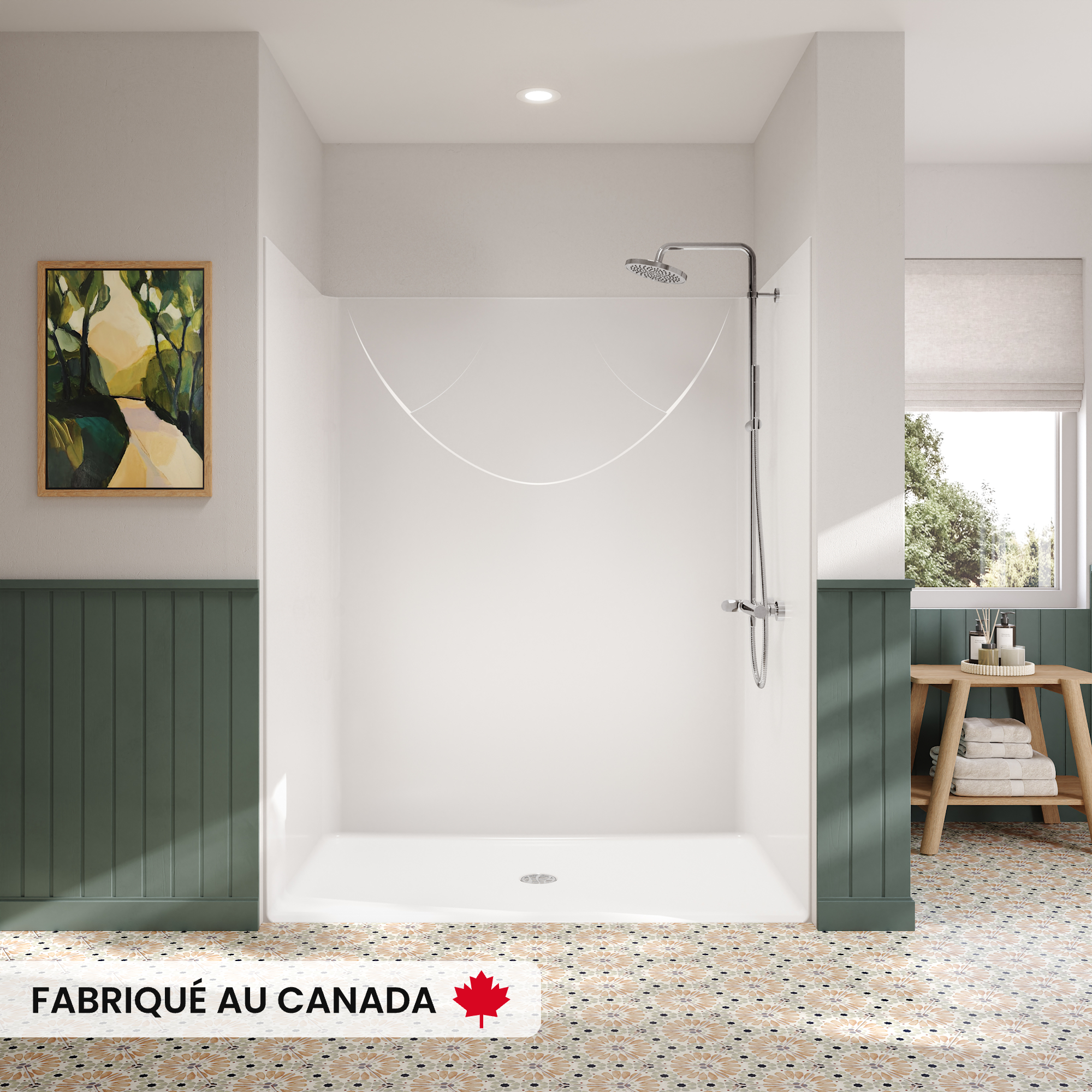 MAAX-OUTLOOK-SHOWER-BFS6036F-WHITE-DECO