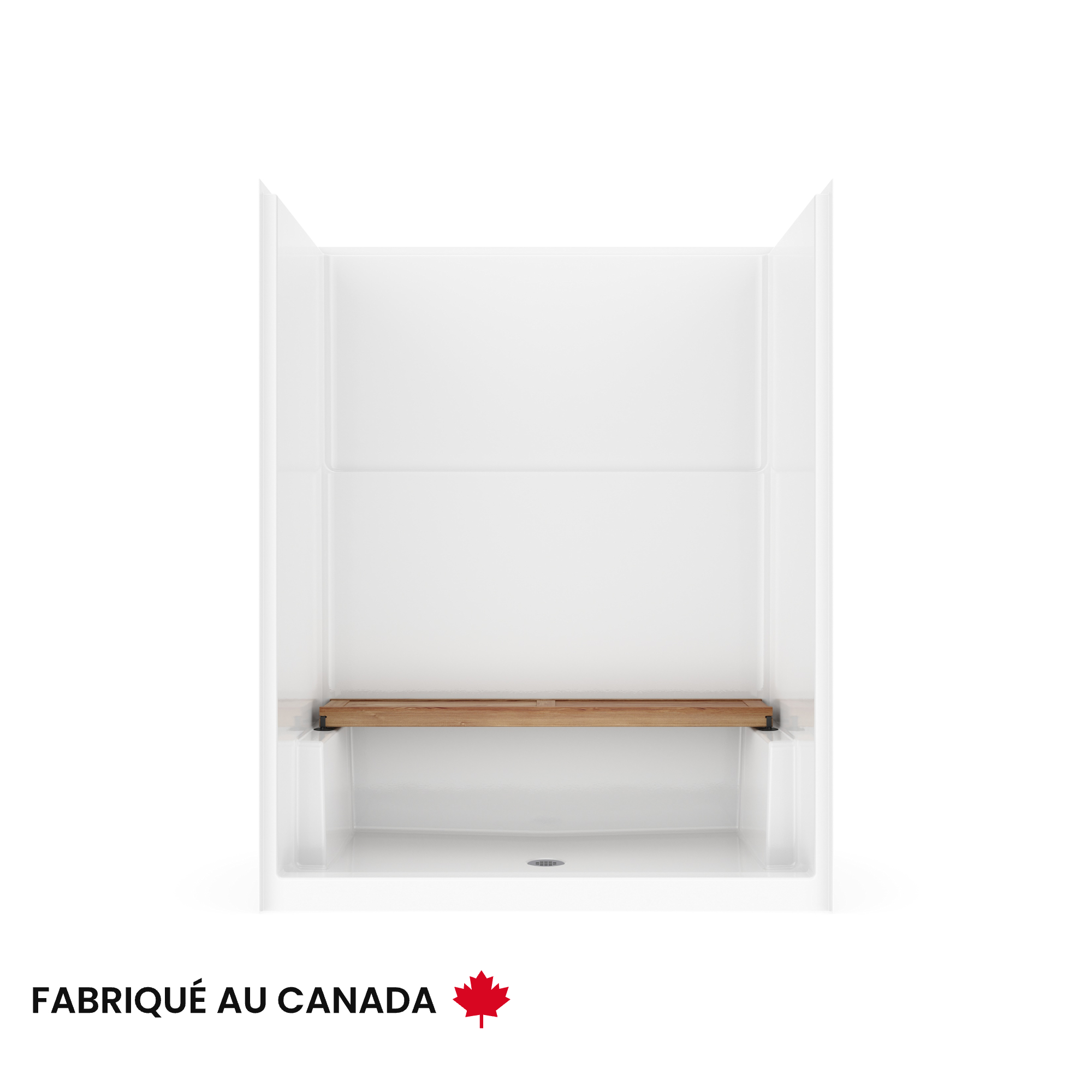 ICON-SMOOTH-WALLS-SHOWER-6036-TEAK-SEAT-STRAIGHT-WHT-CROP-FRONT