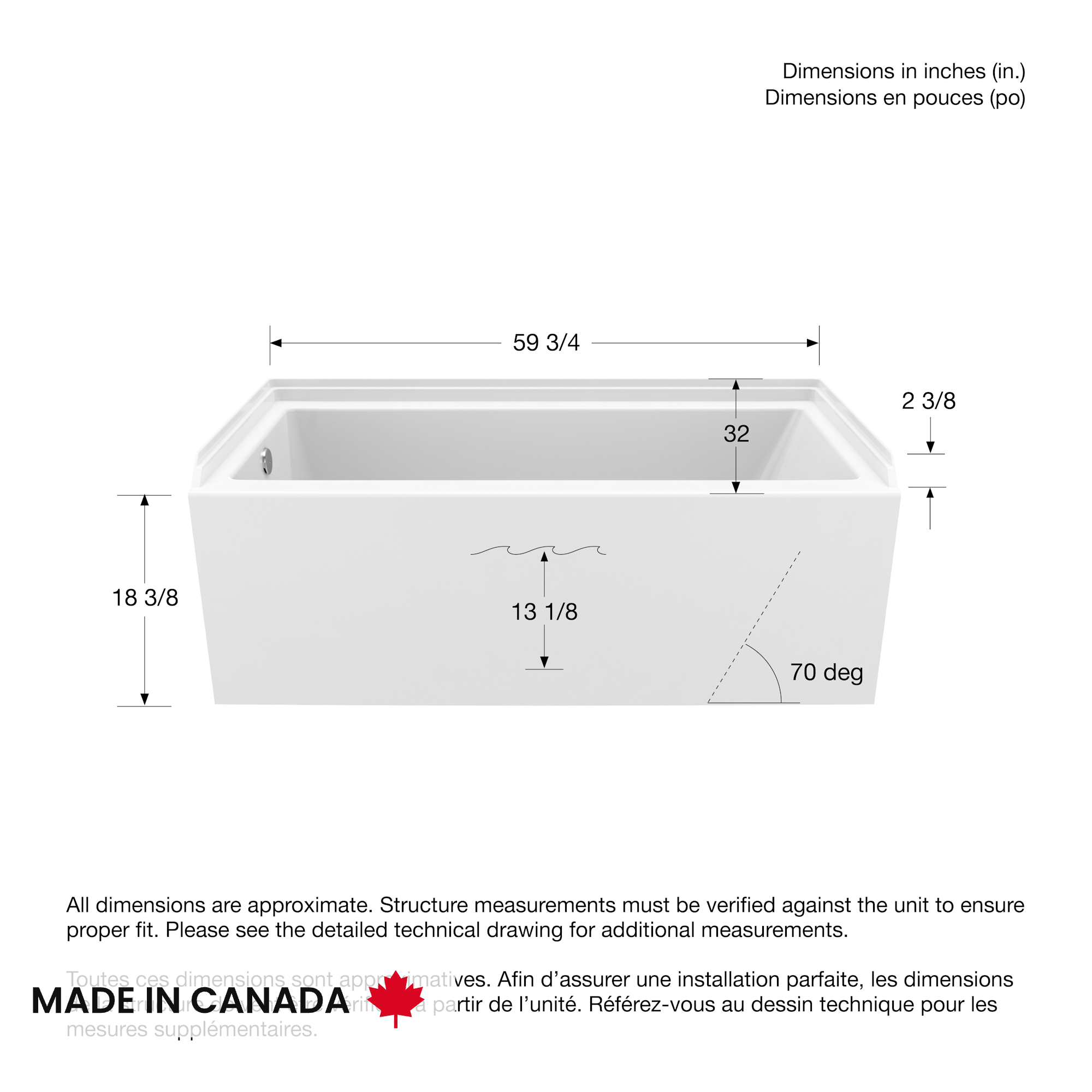 MAAX-RUBIX-6032-DTF-IFS-LH-WHT-DIM