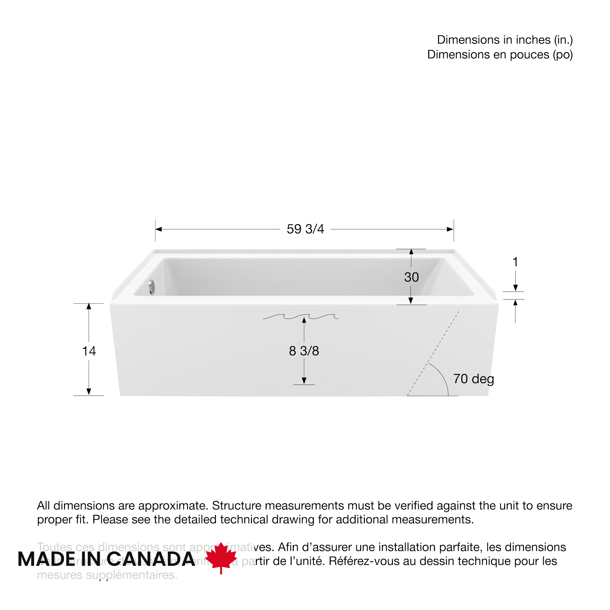 MAAX-BOSCA-RUBIX-ACCESS-6030-IFS-LH-WHT-DIM