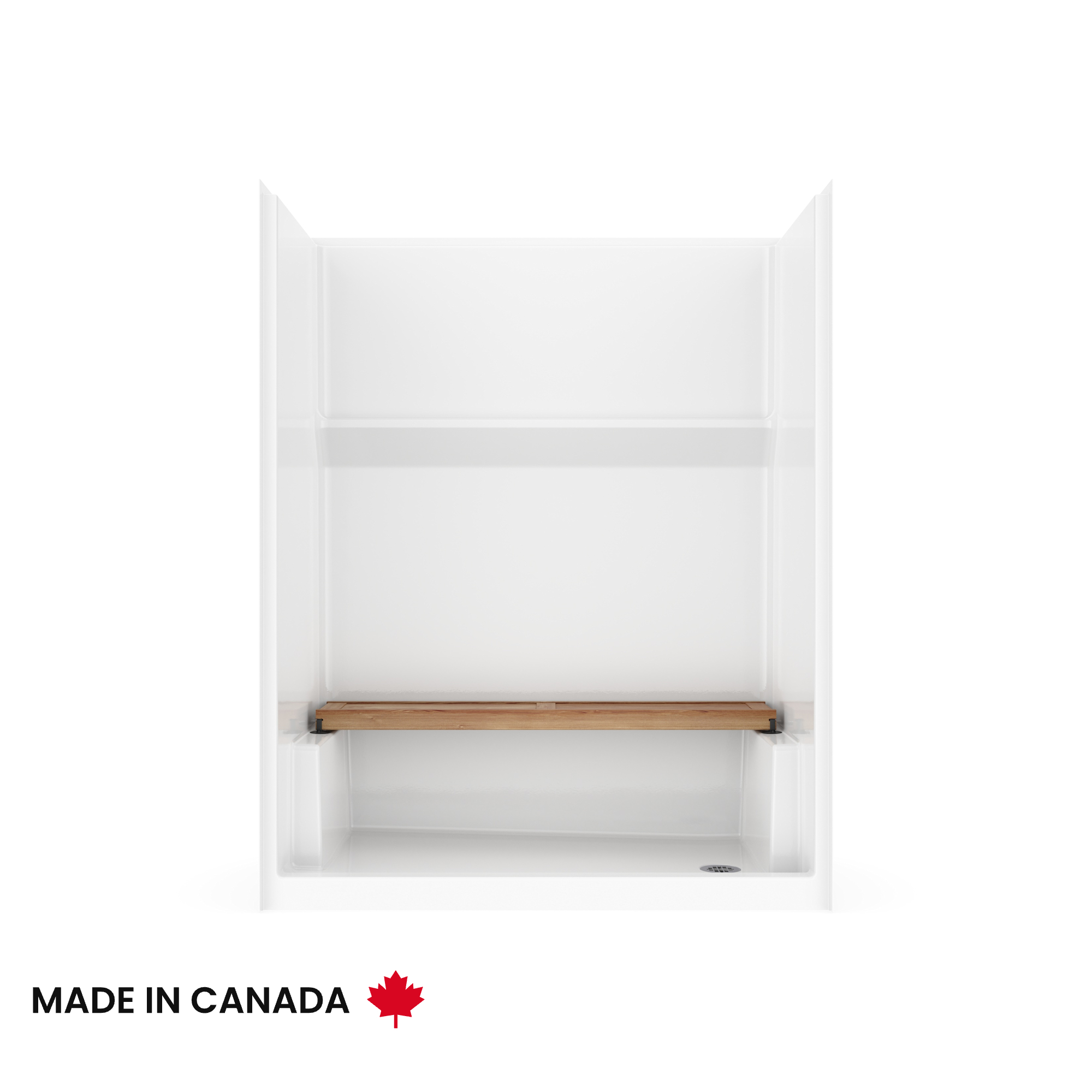 ICON-SMOOTH-WALLS-SHOWER-6030-TEAK-SEAT-STRAIGHT-BACK-WHT-CROP-FRONT