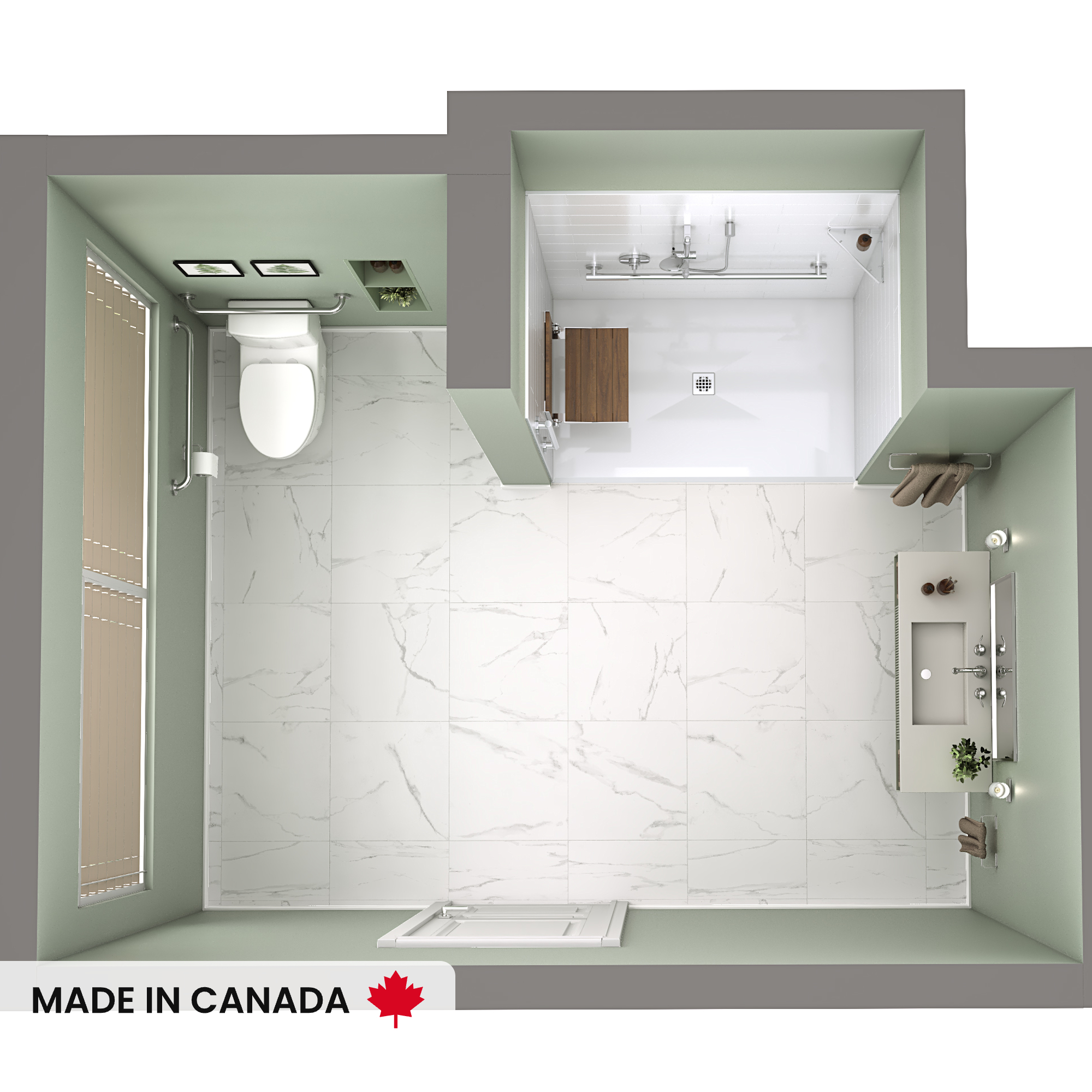 NEPTUNE-ASPIRE-220519-BASE-6238-CENTER-DRAIN-WALL-KIT-RS784-CH-DECO-W-TOP-DOWN