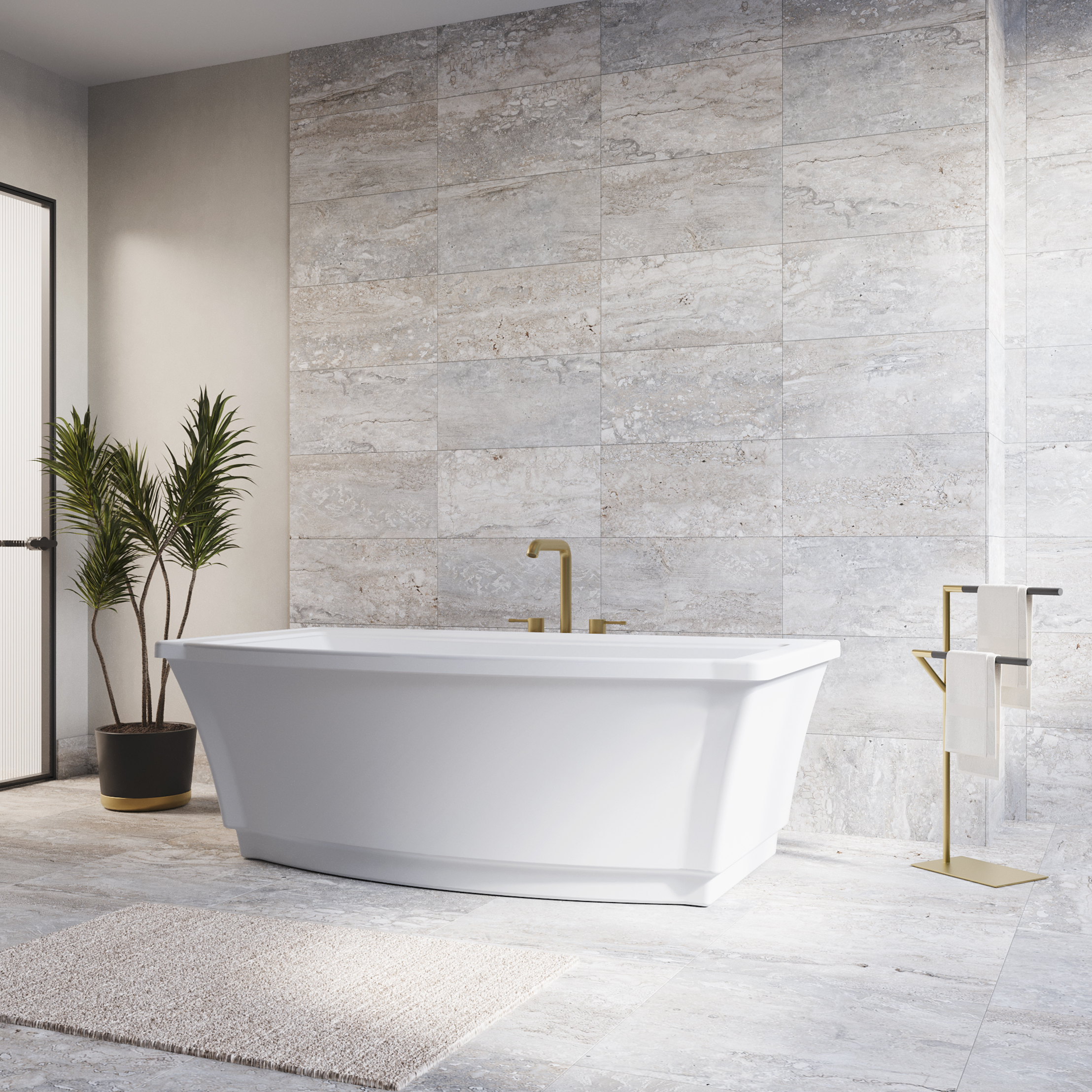 Niven 68 x 36-Inch Freestanding Bathtub