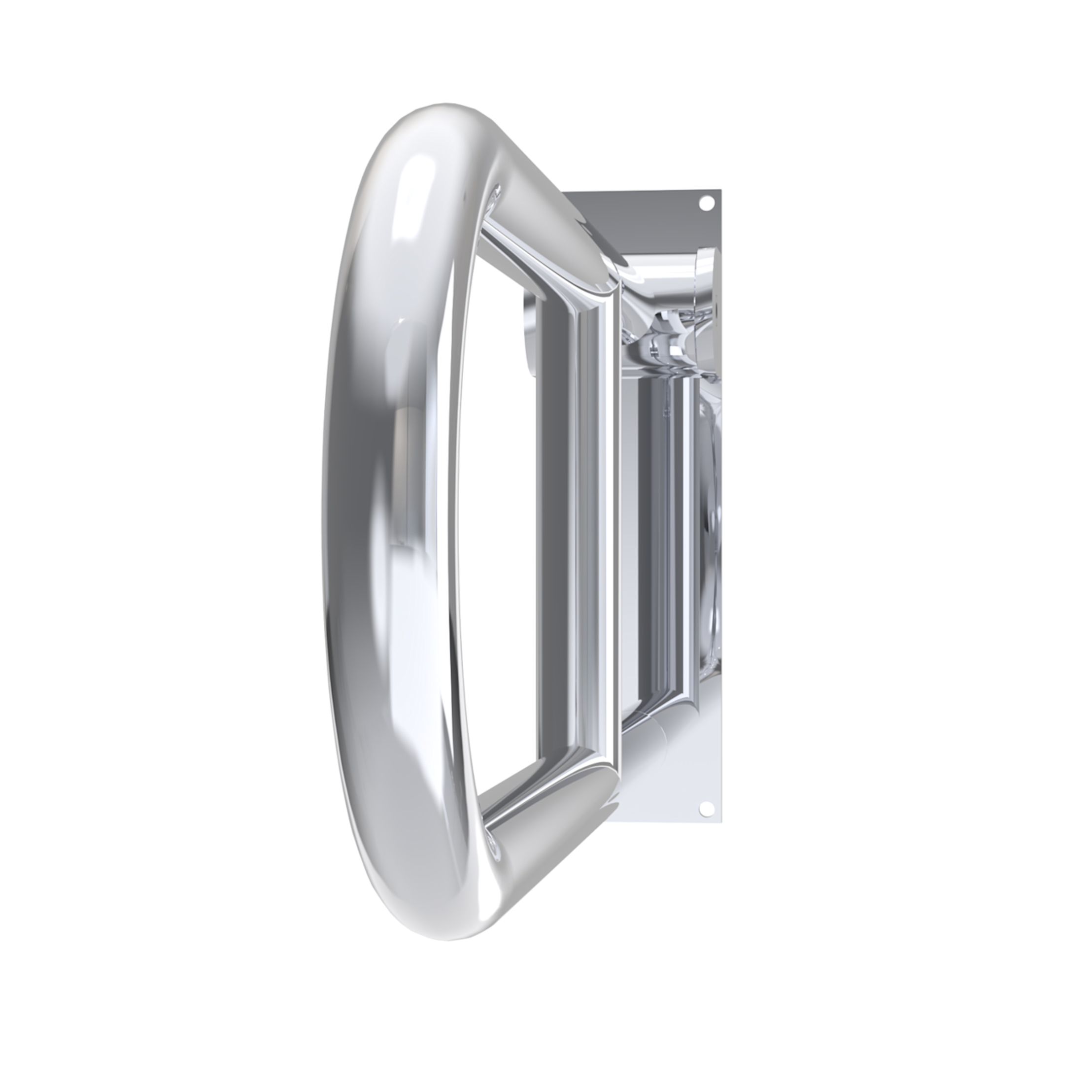 Custos 24 Inch, High Grade- Stainless Steel, Space Saving Flip Up Toilet Grab Bar