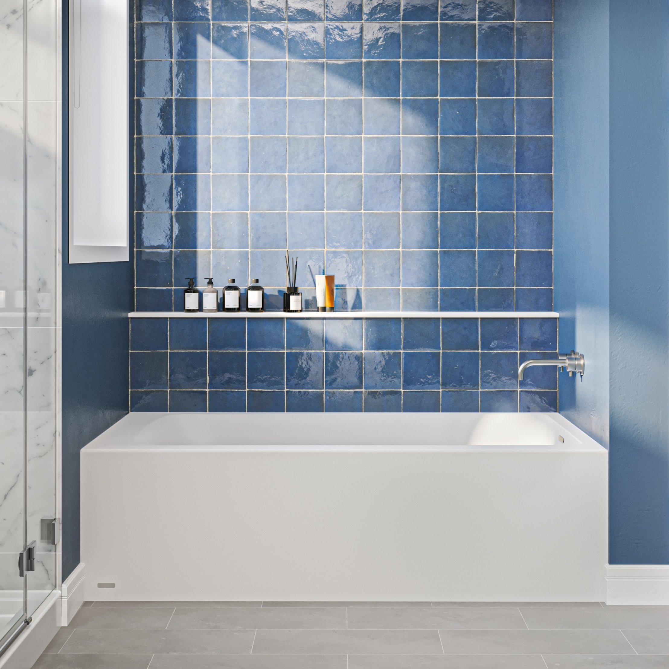 Kipton Integral Apron Bathtub