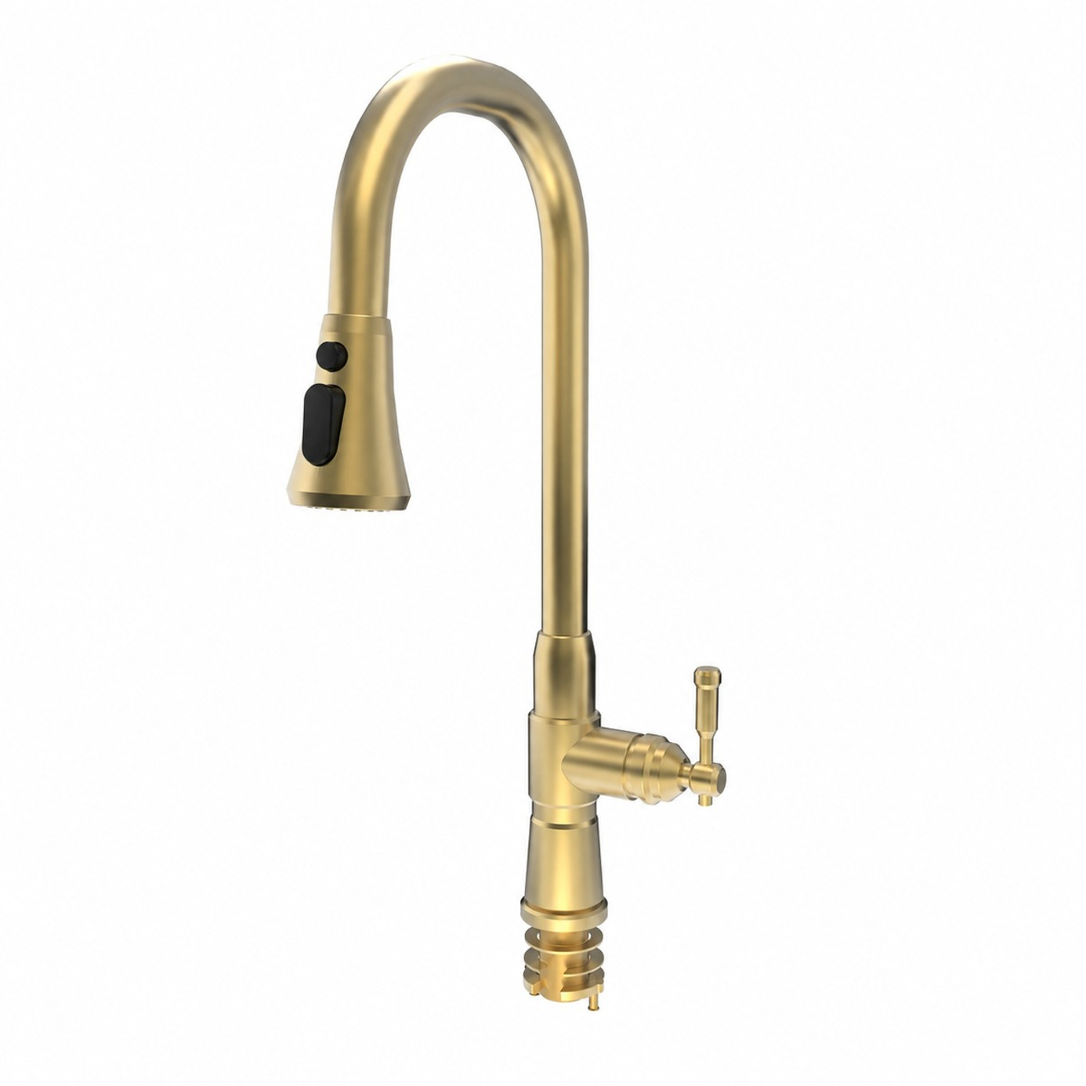 Kitchen Faucet With Pull Down Spring Spout