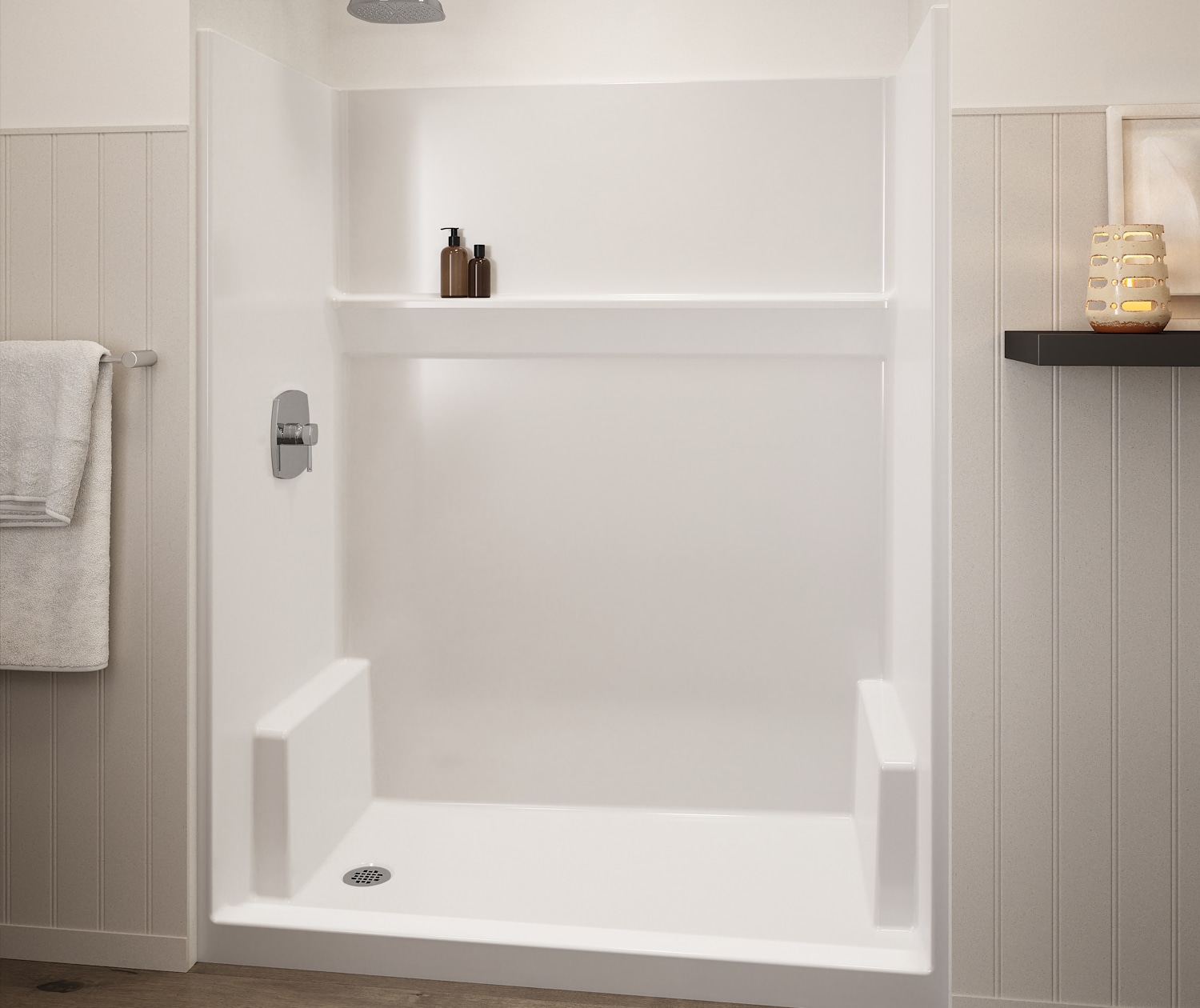 AQUATIC-ICON-SMOOTH-WALLS-SHOWER-6030-WHT-DECOR-ZOOM