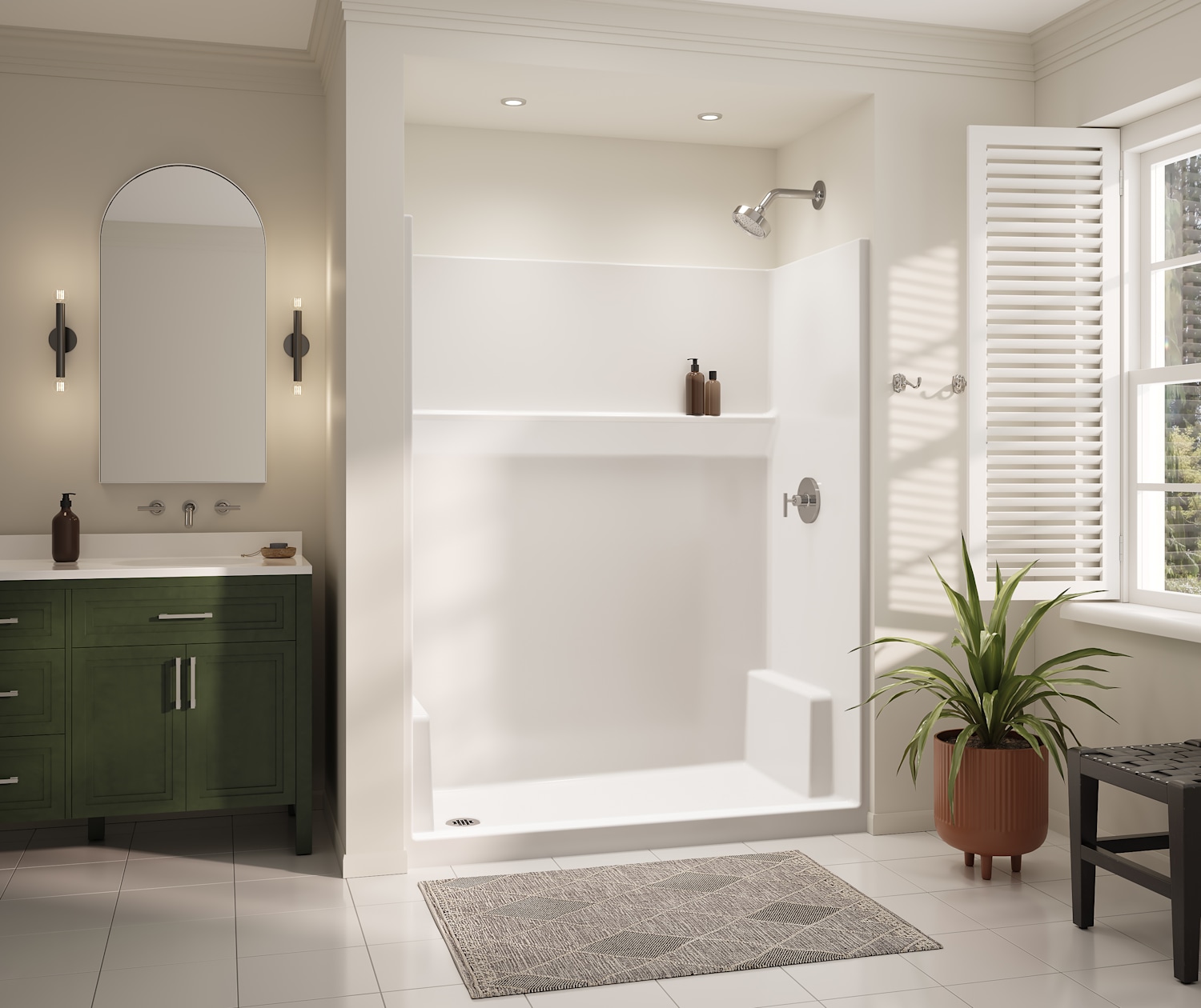 CLARION-6030-SHOWER-ICON-SMOOTHWALLS-WHITE-DECOR