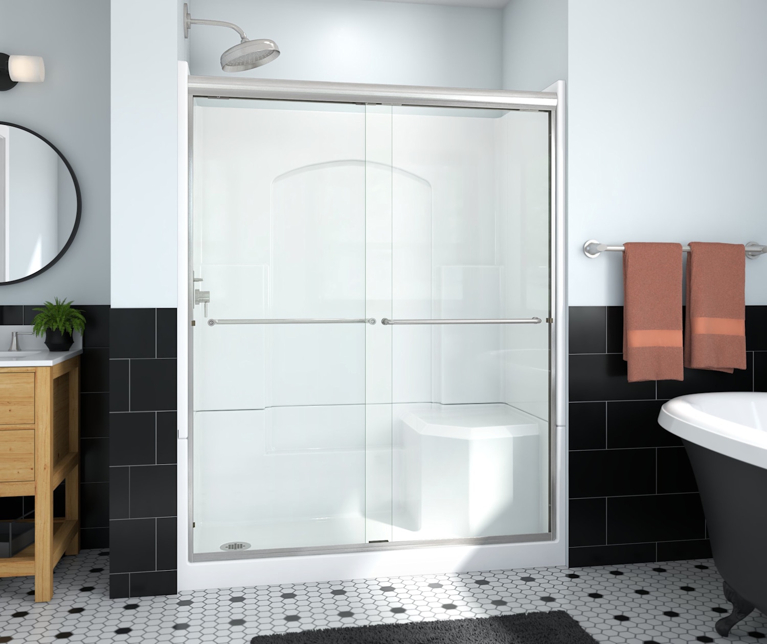 LAUREL-MOUNTAIN-SLAYDEN-PLUS-SHOWER-DOOR-PACKAGE-RS798-BN-DECO-W