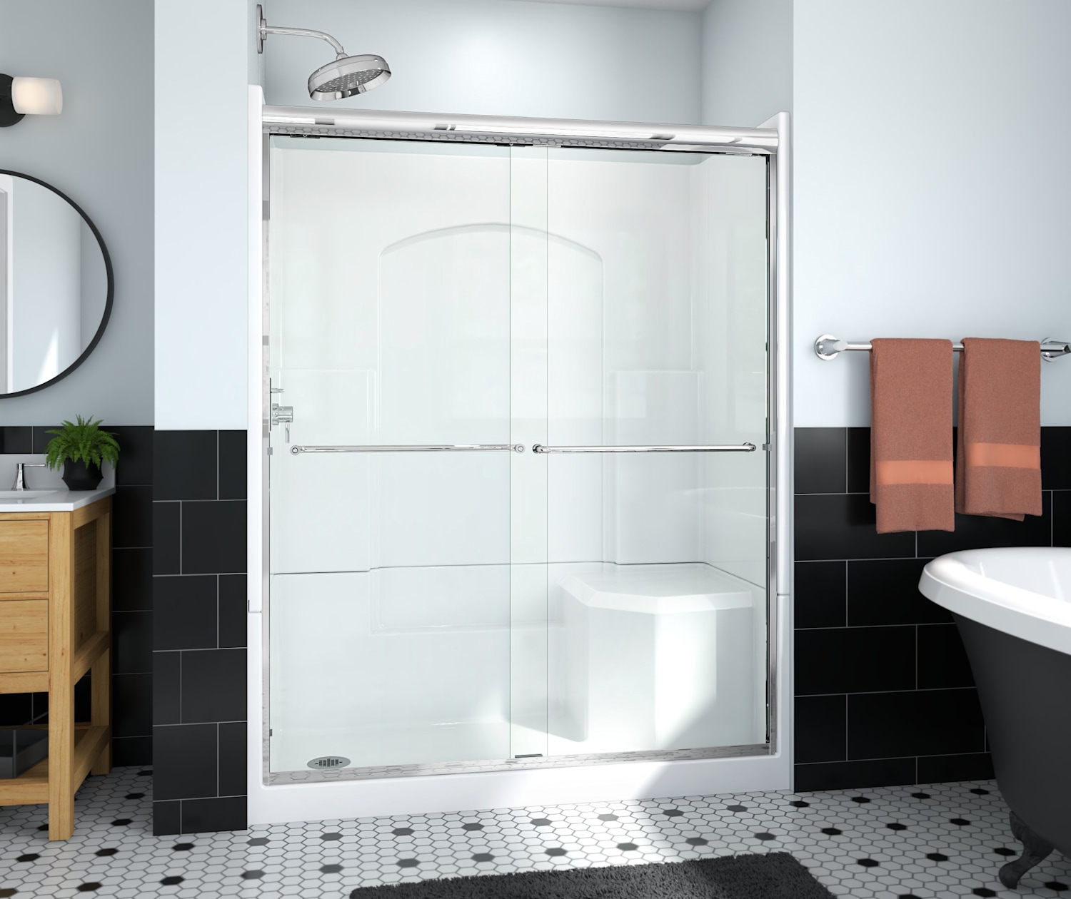 LAUREL-MOUNTAIN-SLAYDEN-PLUS-SHOWER-DOOR-PACKAGE-RS798-CH-DECO-W