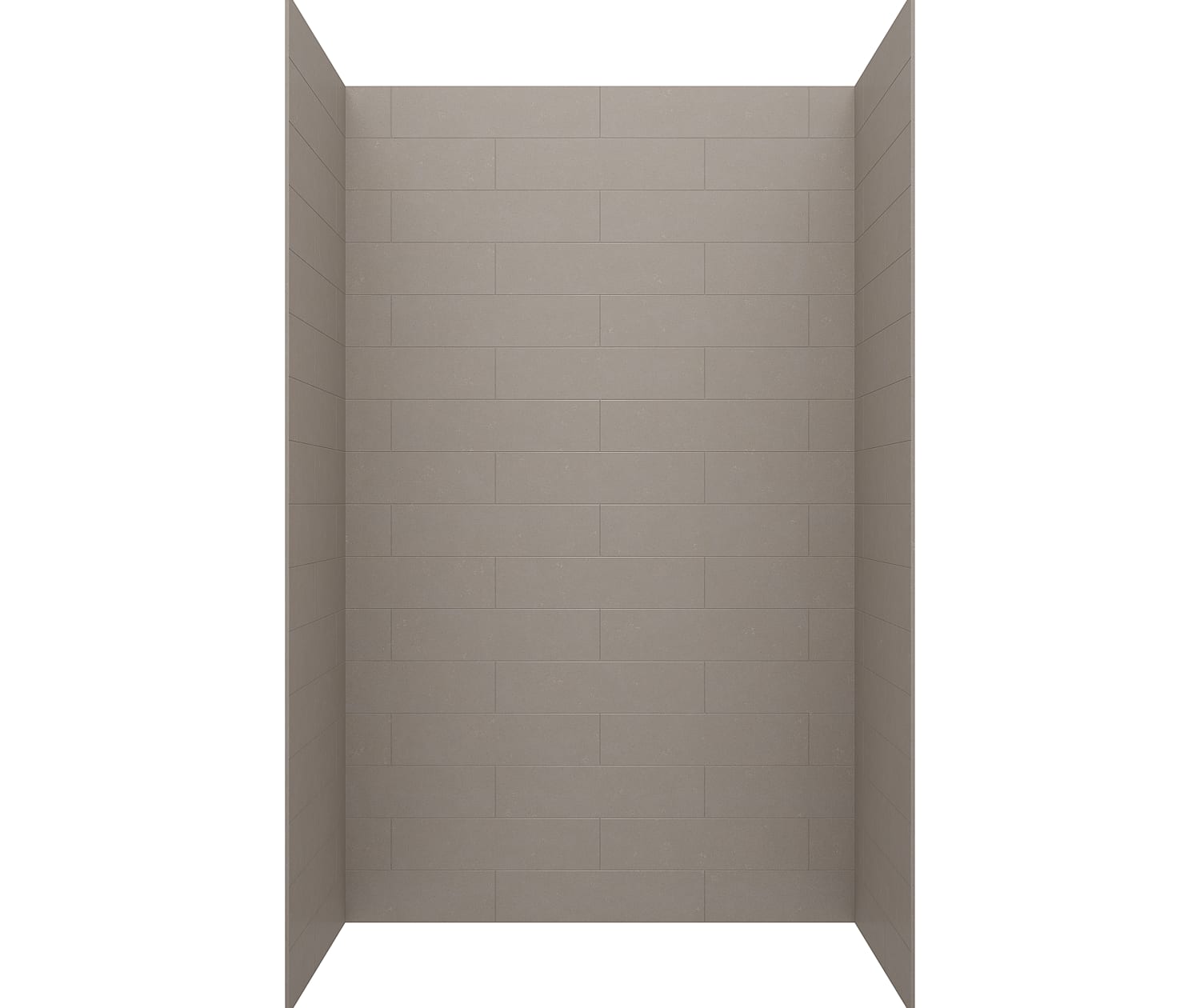 MSMK843636 36 x 36 x 84 Swanstone® Modern Subway Tile Glue up Shower