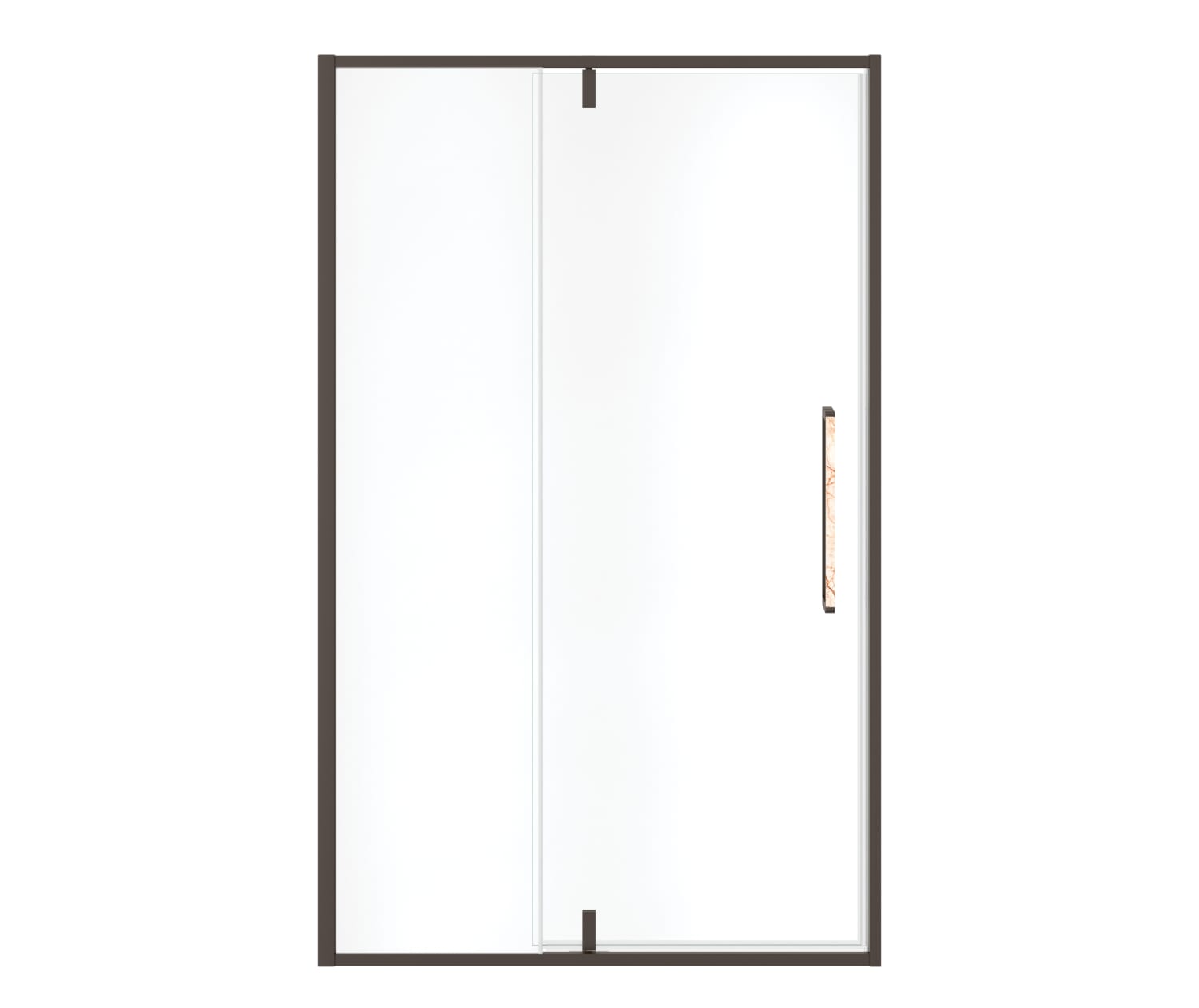 Uptown 4547 x 76 in. 8 mm Pivot Shower Door for Alcove Installation