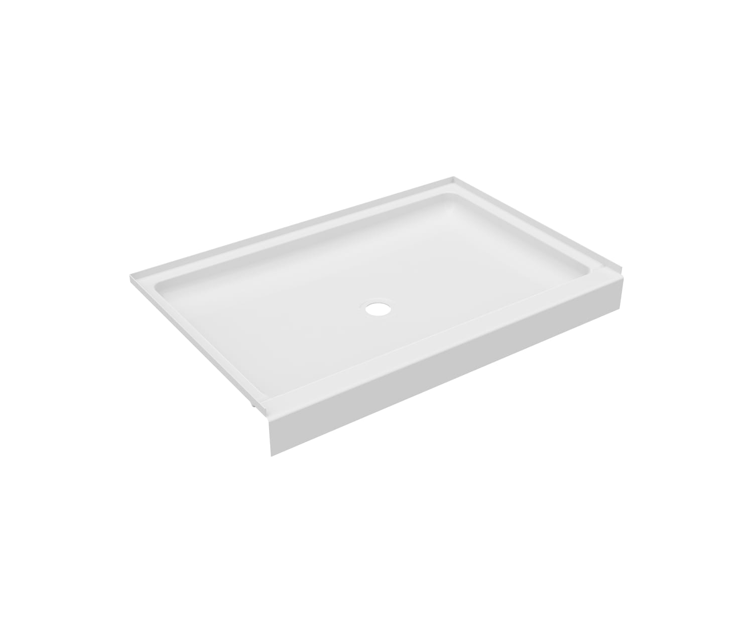 Veritek 32 in. x 32 in. Single Threshold Shower Pan in White Veritek 32 in. x 32 in. Single Threshold Shower Pan in White
