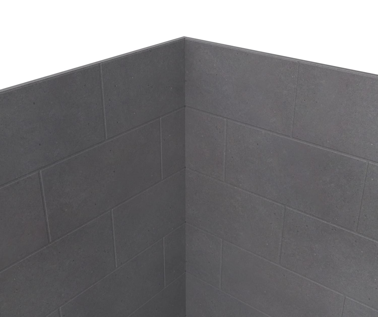 MTMK723442 34 x 42 x 72 Swanstone® Metro Subway Tile Glue up Bathtub