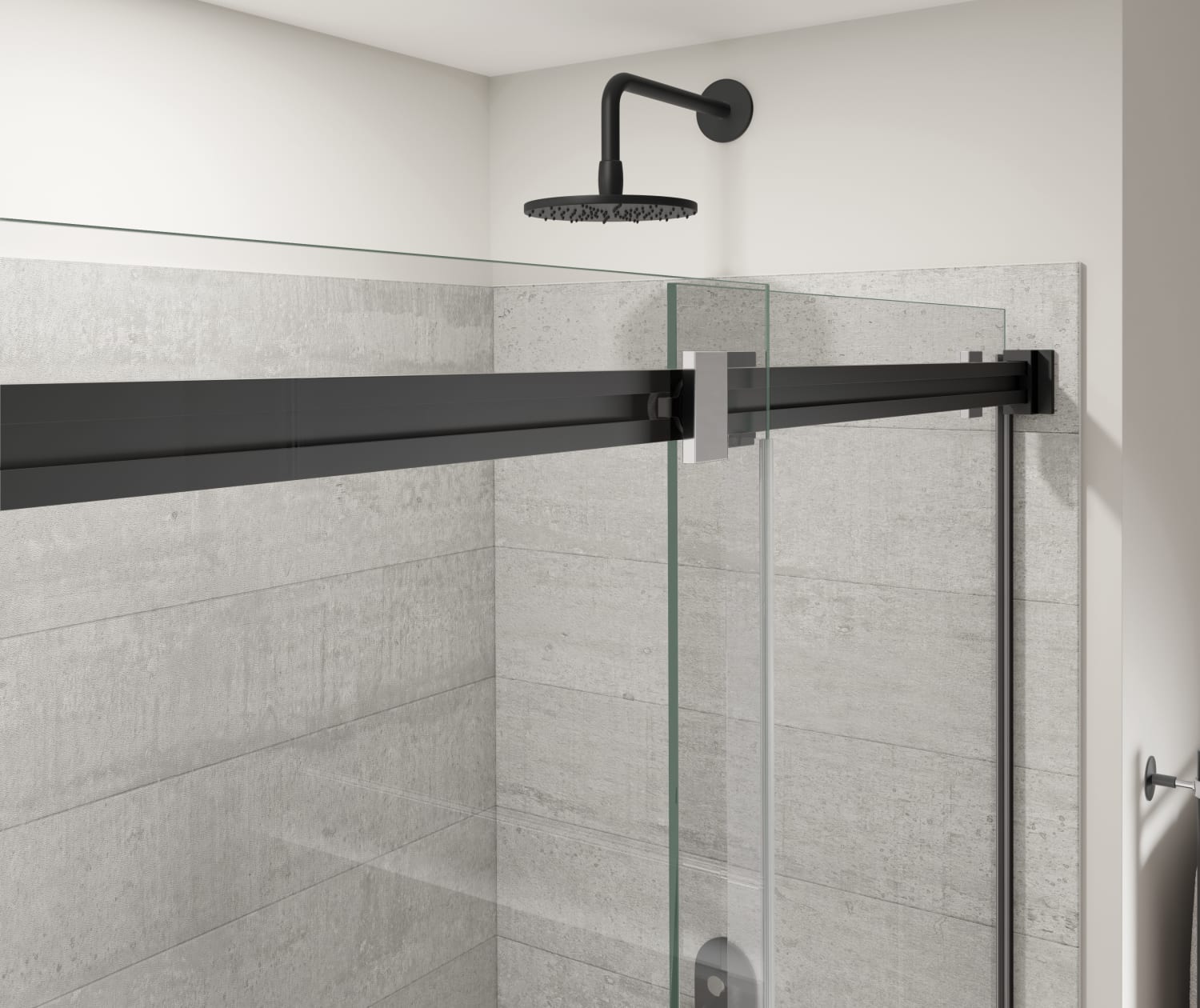 Duel Alto 5659 X 78 in. 8mm Bypass Shower Door for Alcove Installation