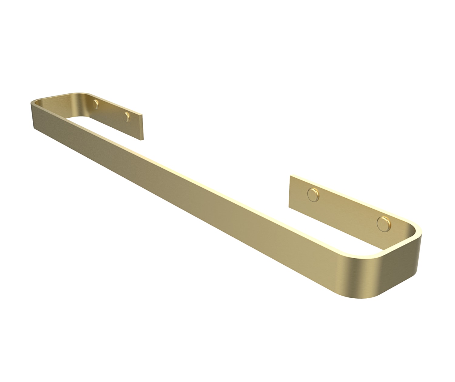 Odile Suite 18 in. Single Towel Bar in Brushed Gold Accessory, Swan en
