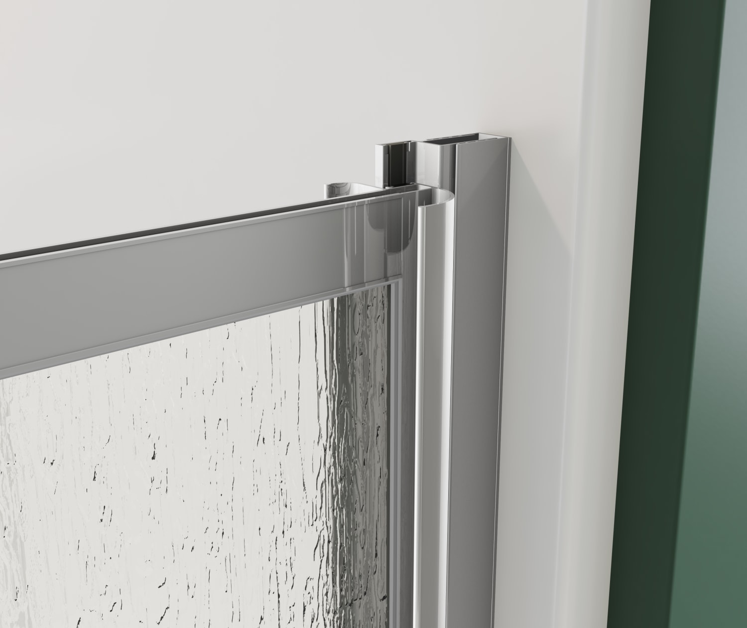 Polar Pivot 3132 ¾ x 64 ½ in. Pivot Shower Door for Alcove