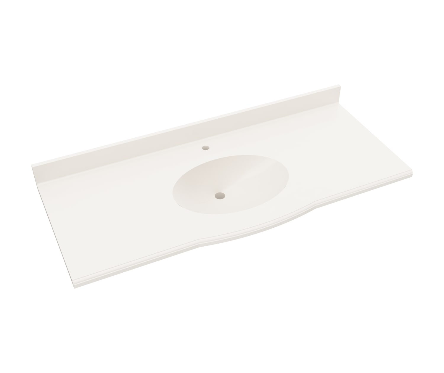 EV1B2261 Europa 22 x 61 Single Bowl Vanity Top in Bisque Vanity Top