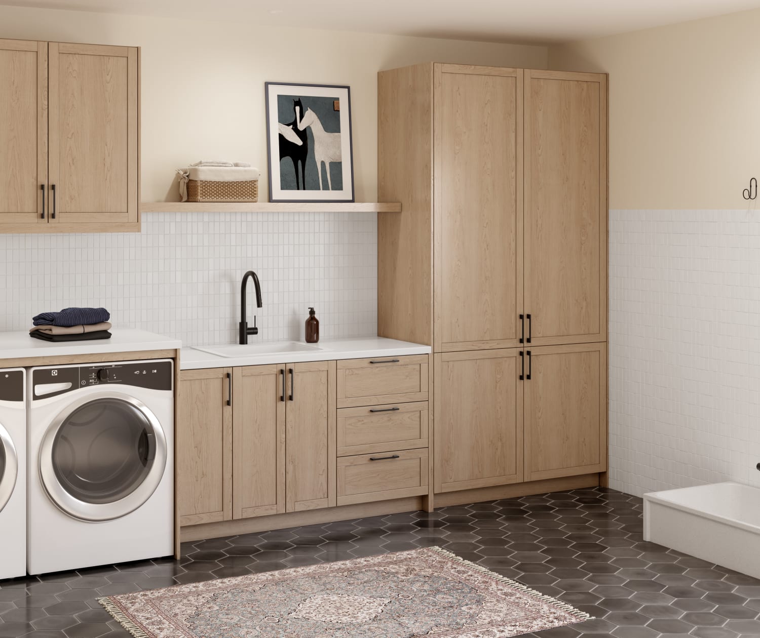 SWAN-SSUS-2225-UTILITY-SINK-WHT-MS-2436-MOP-SINK-FLK-TAN-WHT-PANO