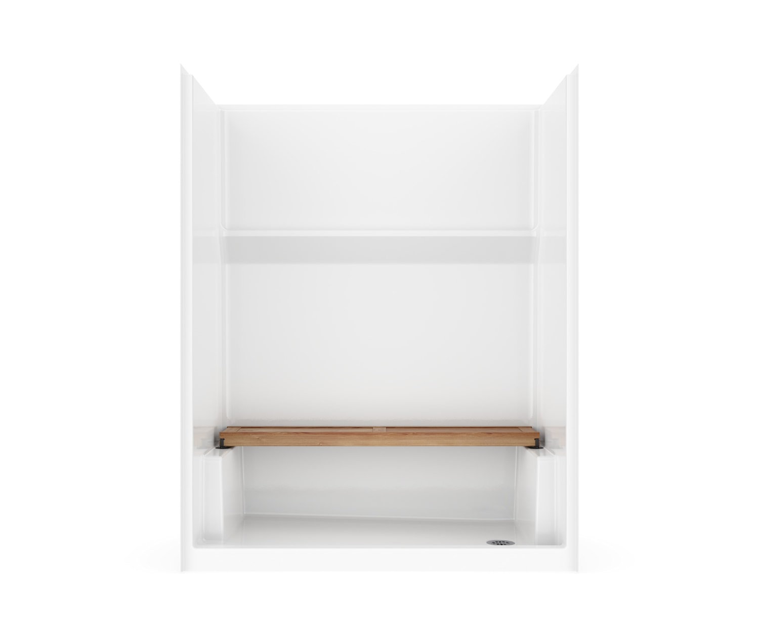 ICON-SMOOTH-WALLS-SHOWER-6030-TEAK-SEAT-STRAIGHT-BACK-WHT-CROP-FRONT