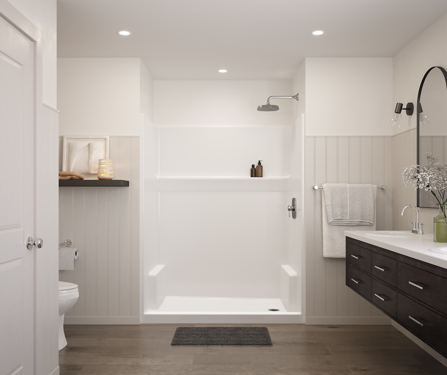 AQUATIC-ICON-SMOOTH-WALLS-SHOWER-6032-WHT-DECOR-FRONT